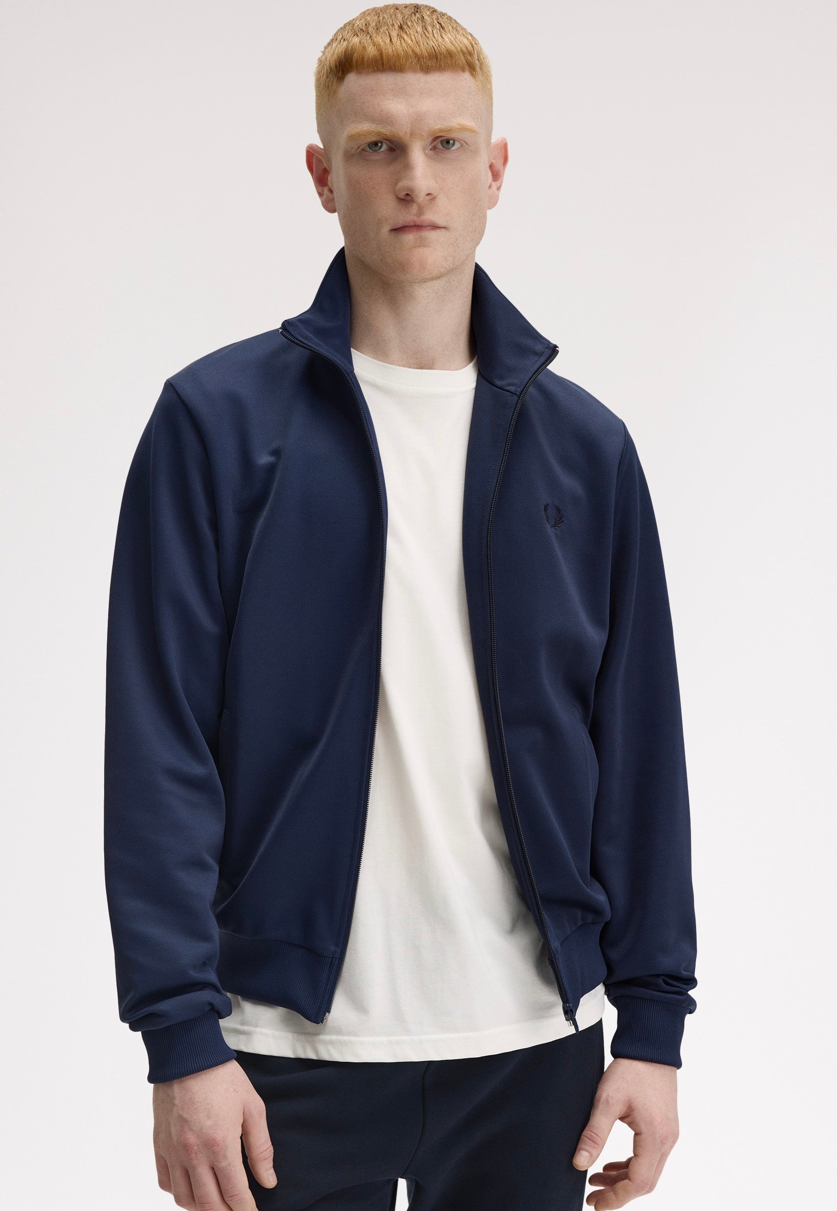 Fred Perry Track Tennis Blue - Track Jacket | Impericon
