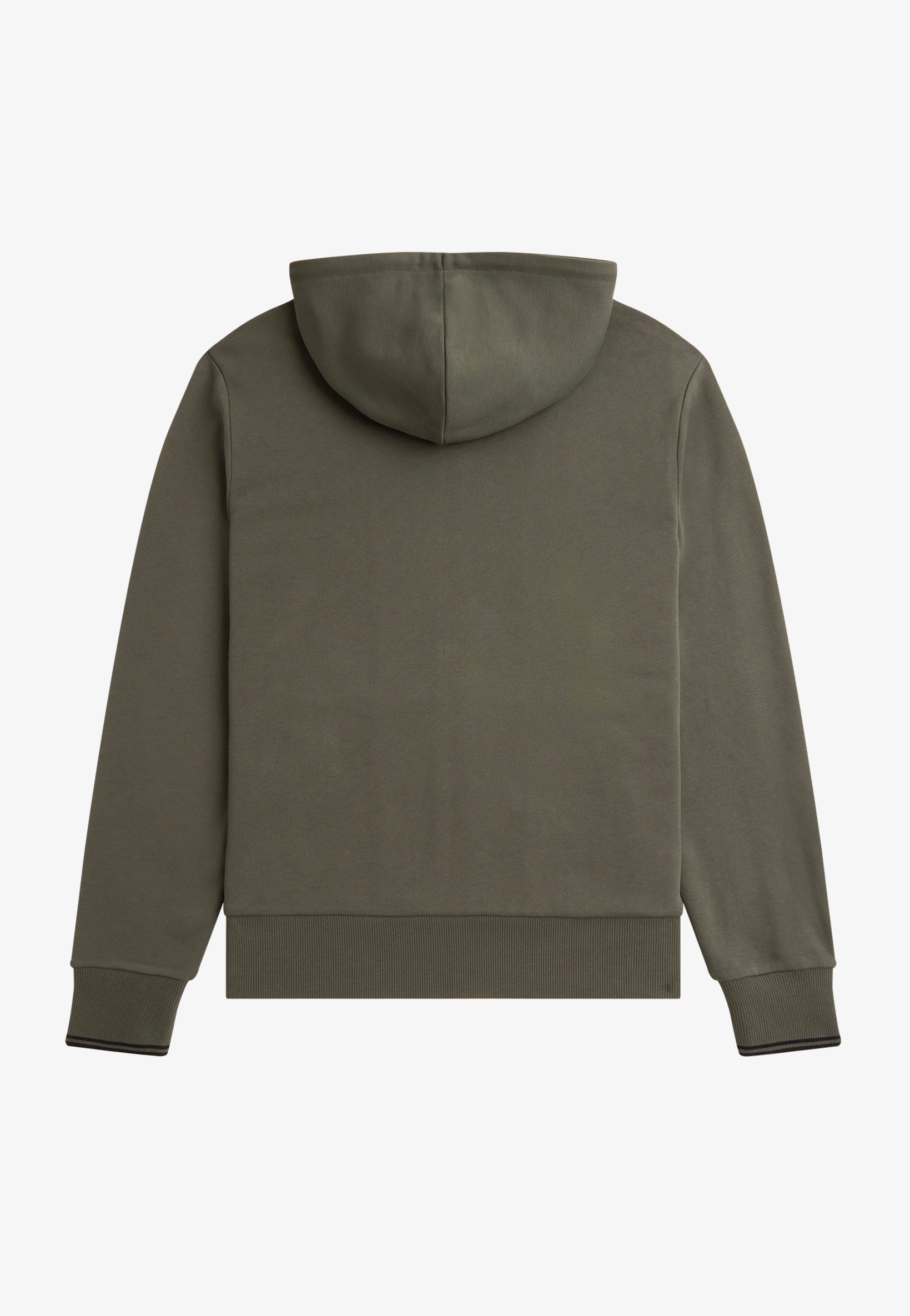 Fred Perry - Hooded Zip Through Field Green - Zipper | Men-Image
