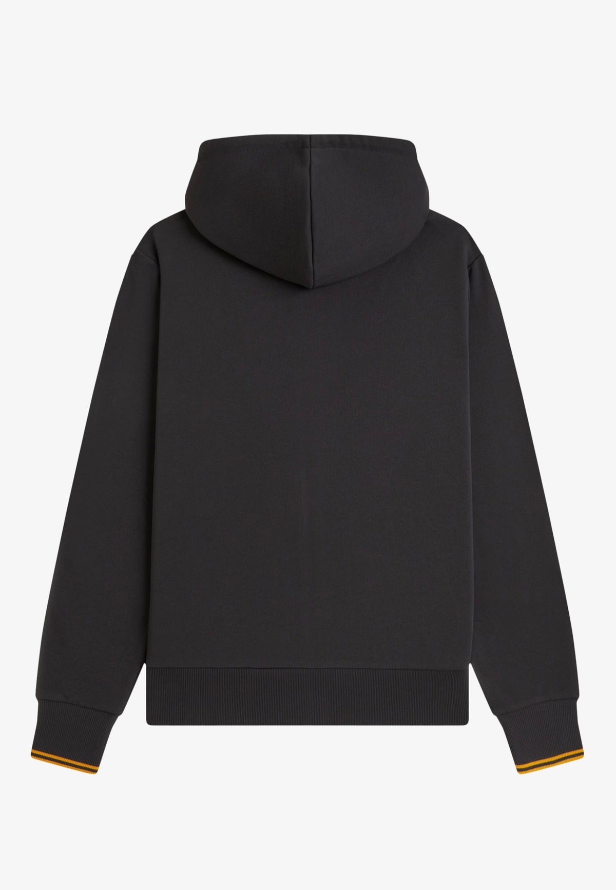 Fred Perry Hooded Zip Through Anchor Grey/Golden Huvtröja med dragkedja | Men-Image