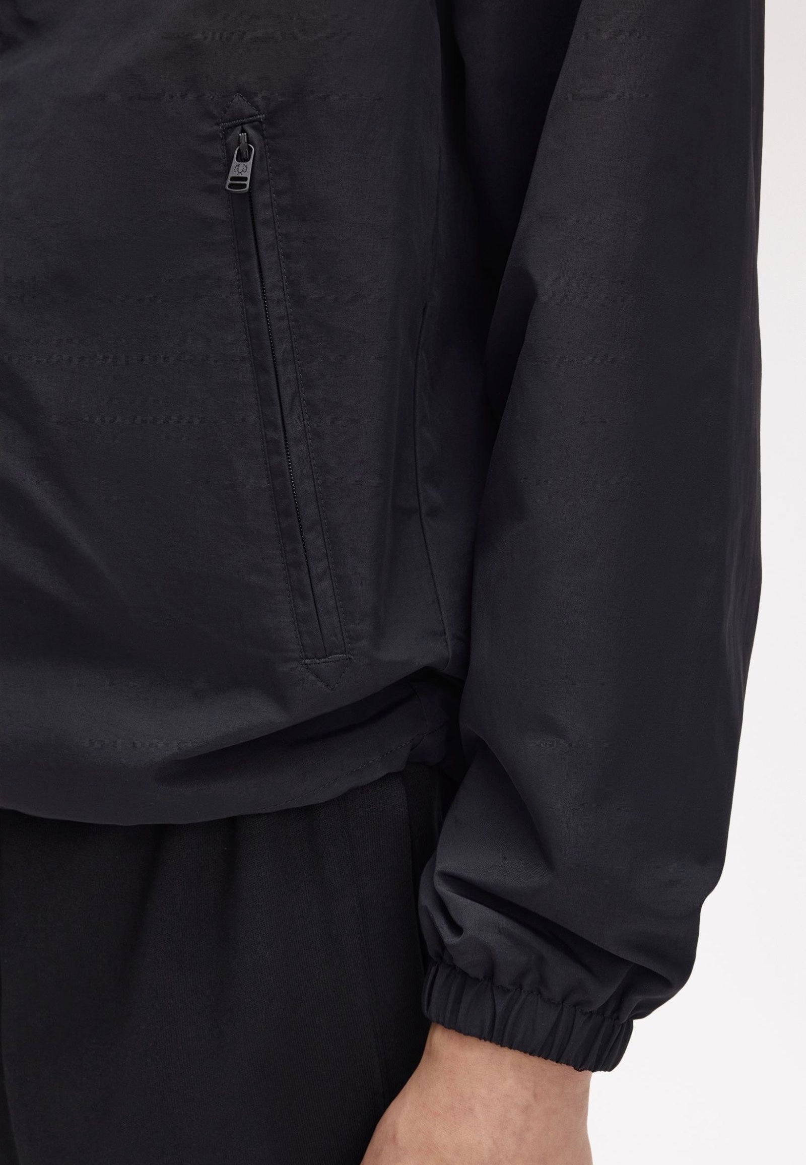 Fred Perry - Hooded Shell Black - Jacket | Men-Image