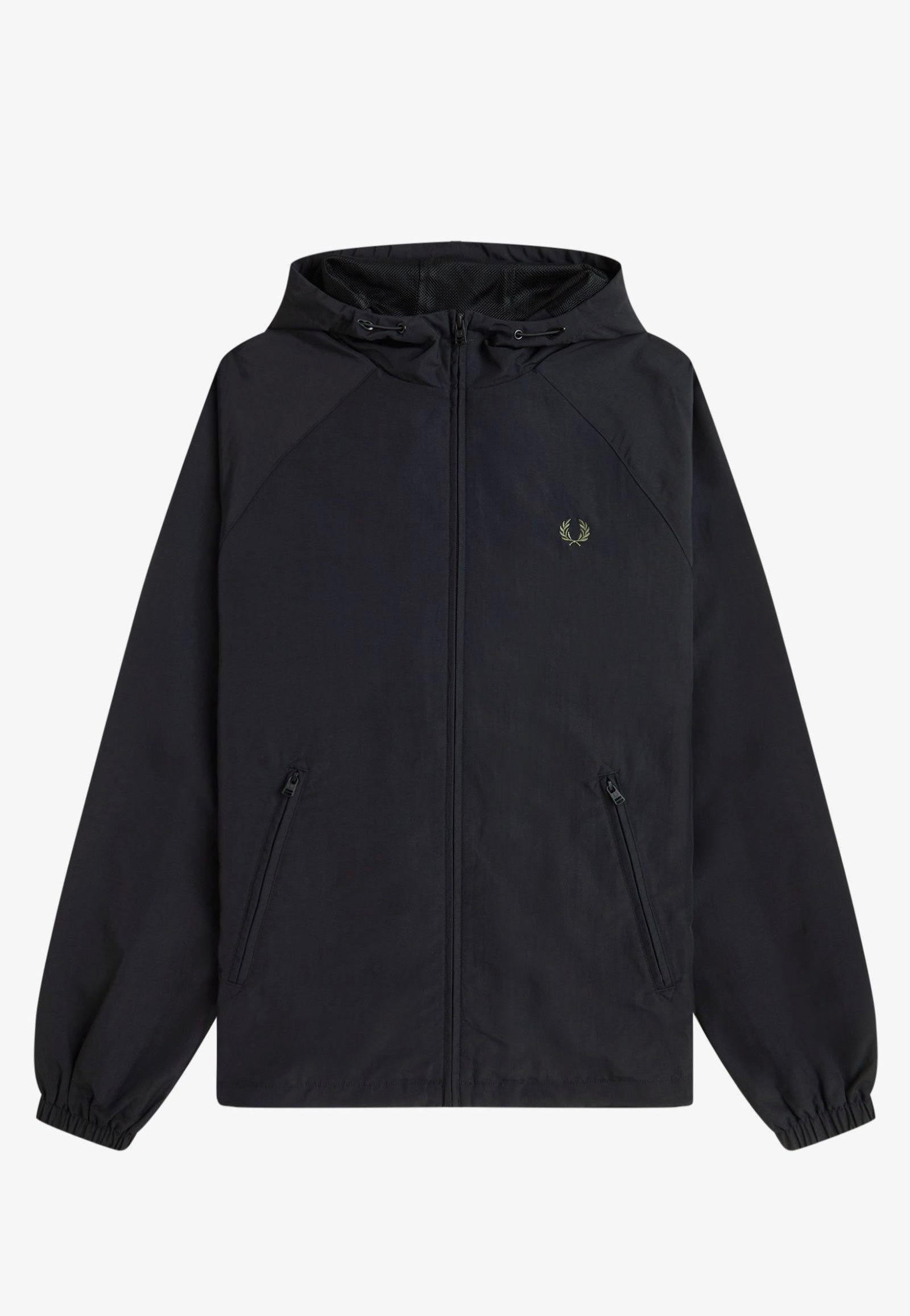 Fred Perry - Hooded Shell Black - Jacket | Men-Image