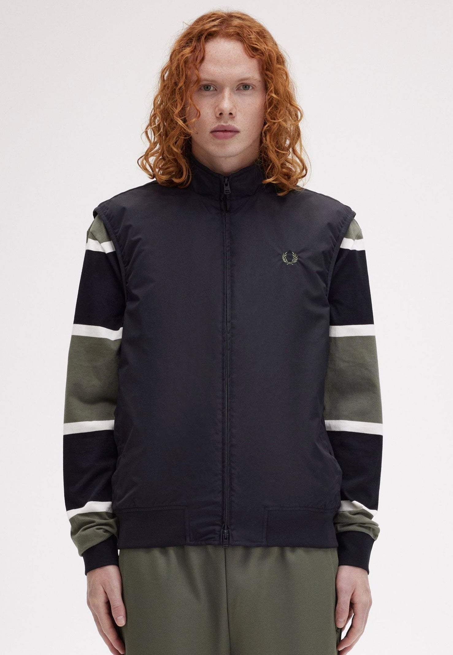 Fred Perry - The Brentham Black - Vest | Men-Image