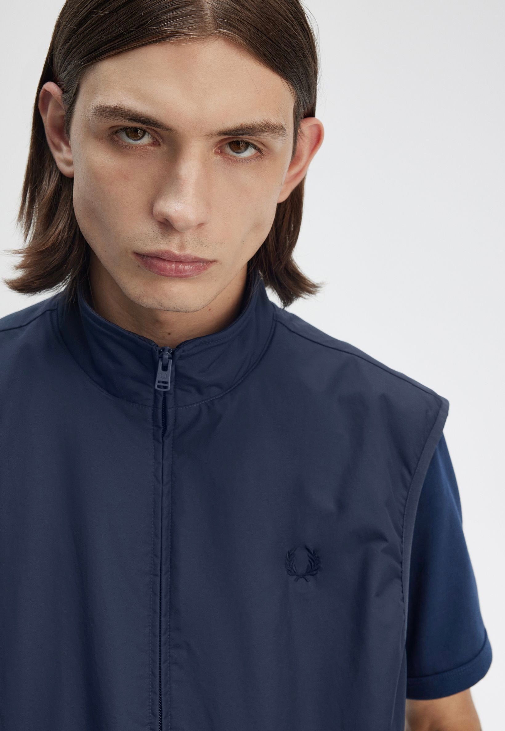 Fred Perry - The Brentham Tennis Blue - Vest | Men-Image