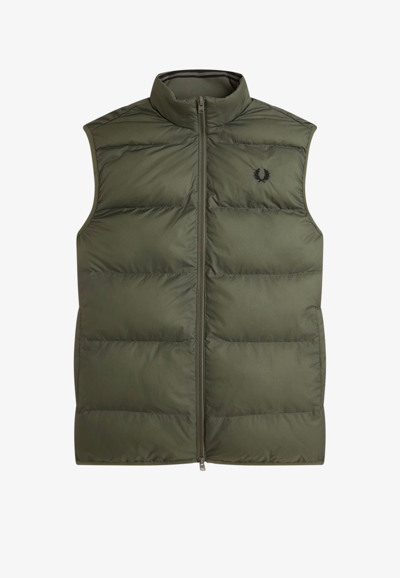Fred Perry - Insulated Laurel Wreath Green - Vest | Men-Image