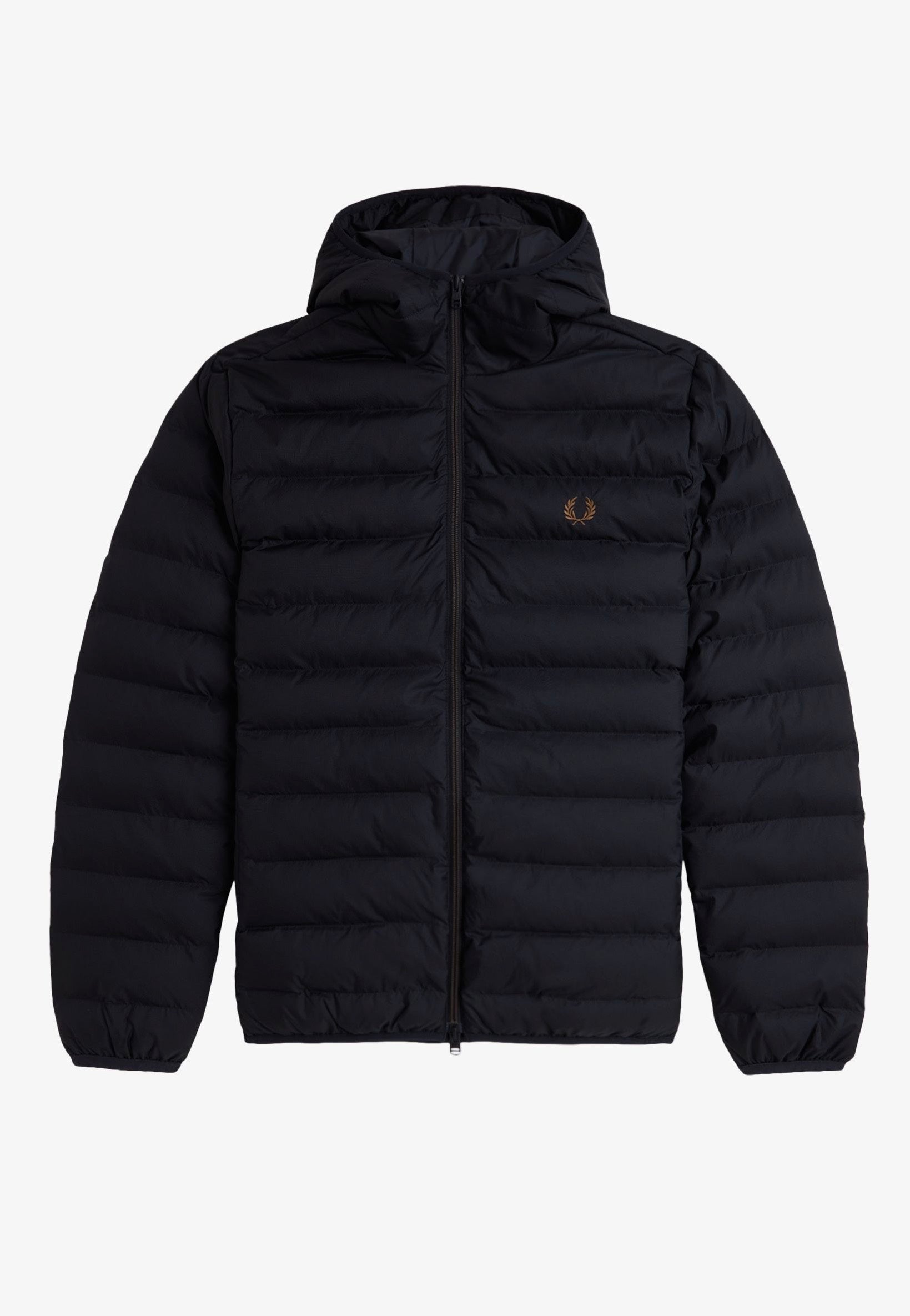 Fred Perry - Hooded Insulated Black - Jacket | Men-Image
