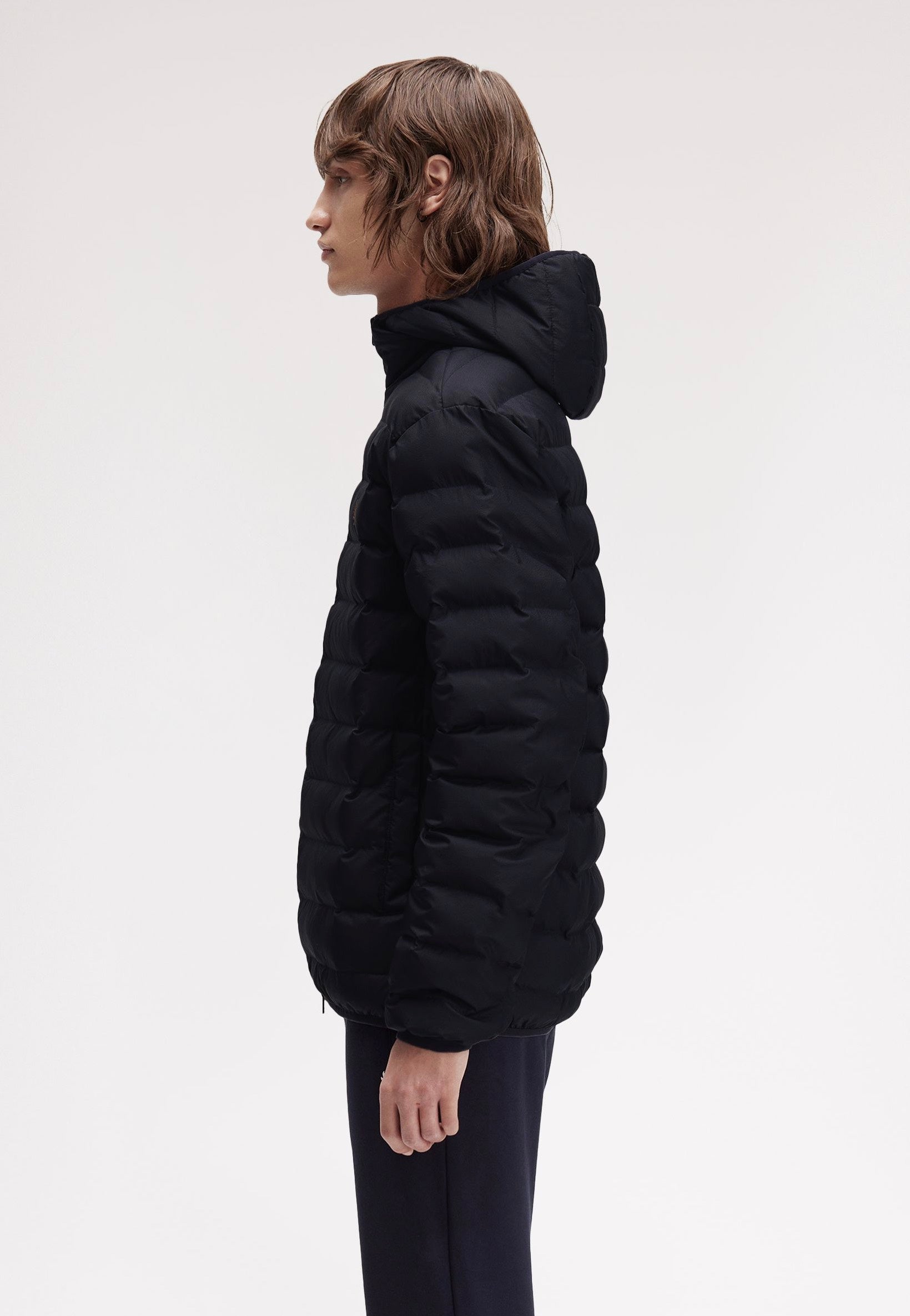 Fred Perry - Hooded Insulated Black - Jacket | Men-Image