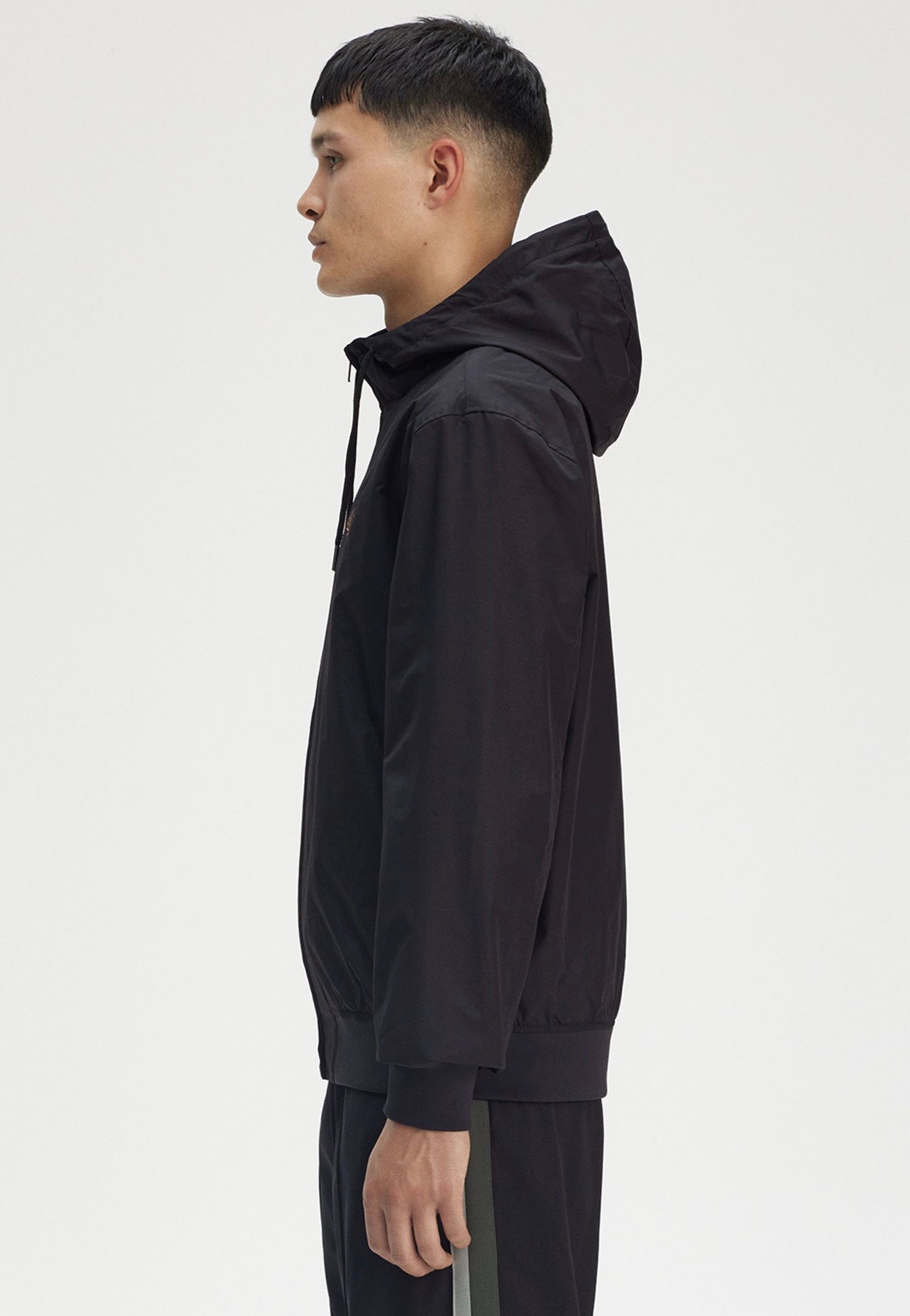 Fred Perry - The Hooded Brentham Black - Jacket | Men-Image