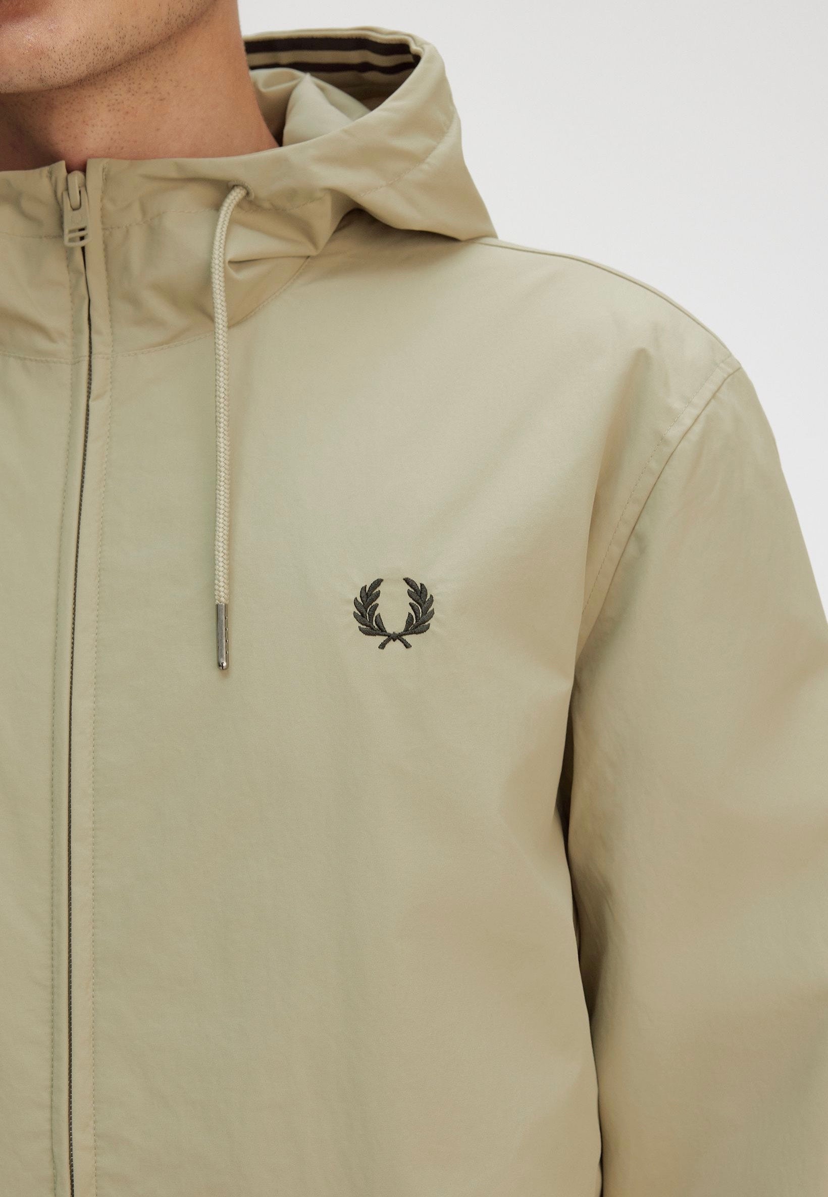 Fred Perry - The Hooded Brentham Warm Grey - Jacket | Men-Image