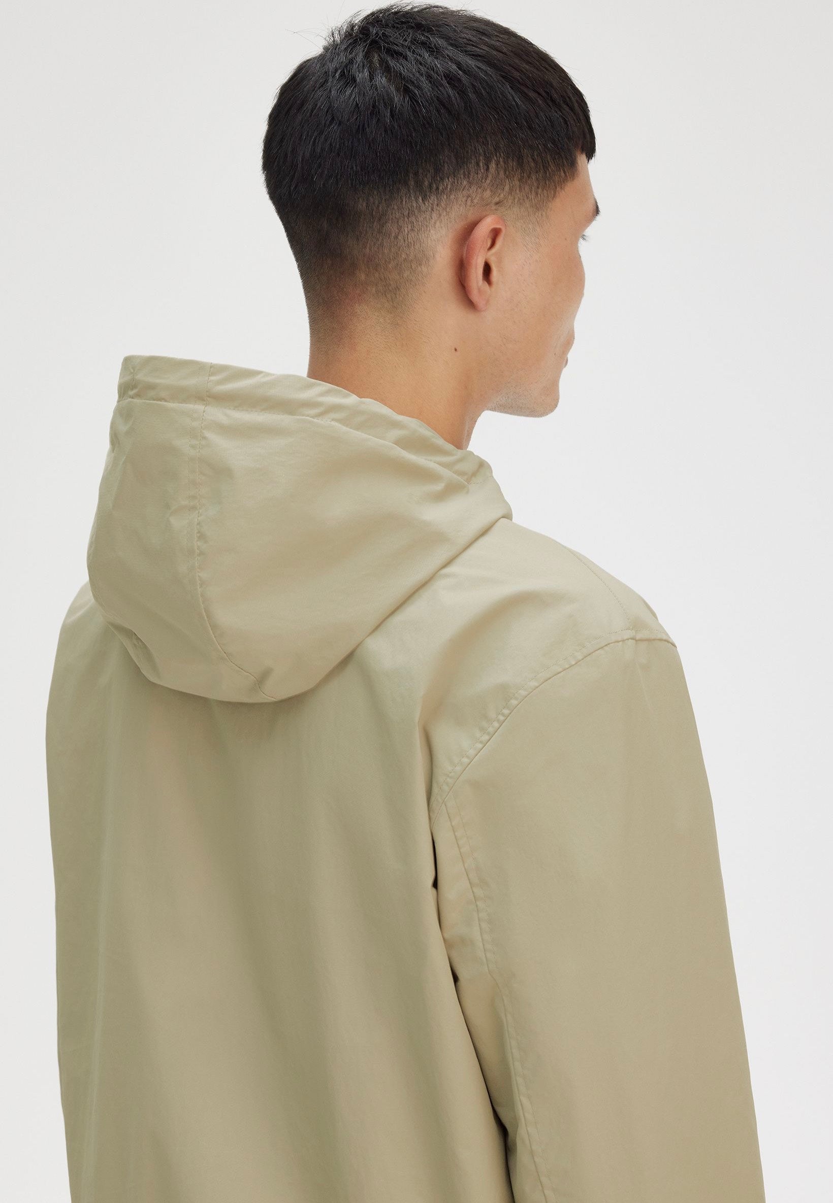 Fred Perry - The Hooded Brentham Warm Grey - Jacket | Men-Image