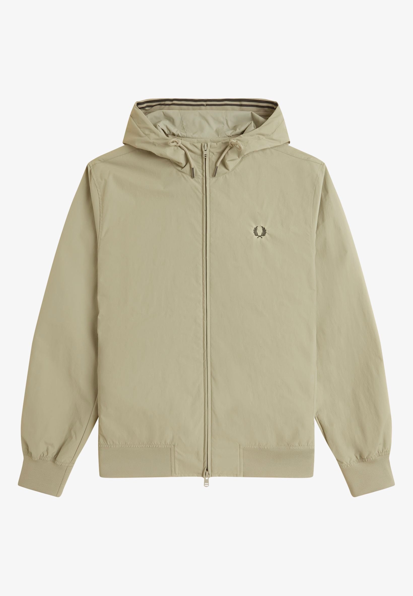 Fred Perry - The Hooded Brentham Warm Grey - Jacket | Men-Image