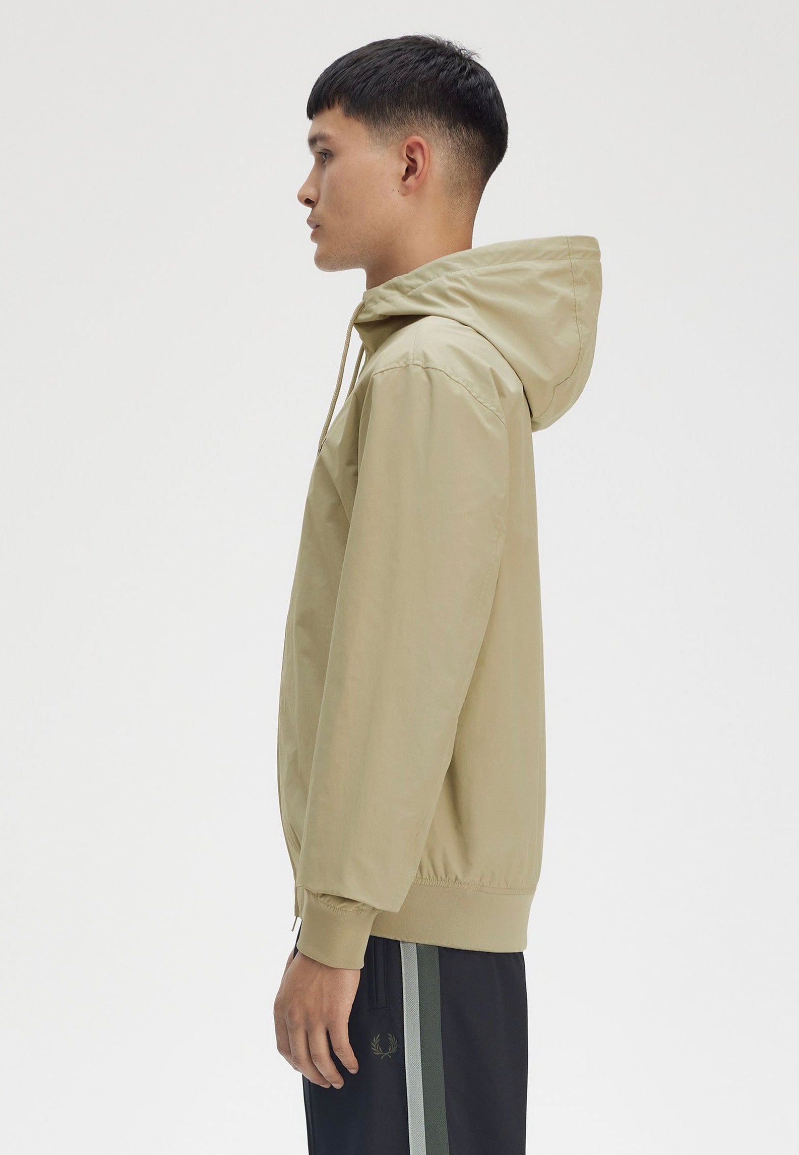 Fred Perry - The Hooded Brentham Warm Grey - Jacket | Men-Image