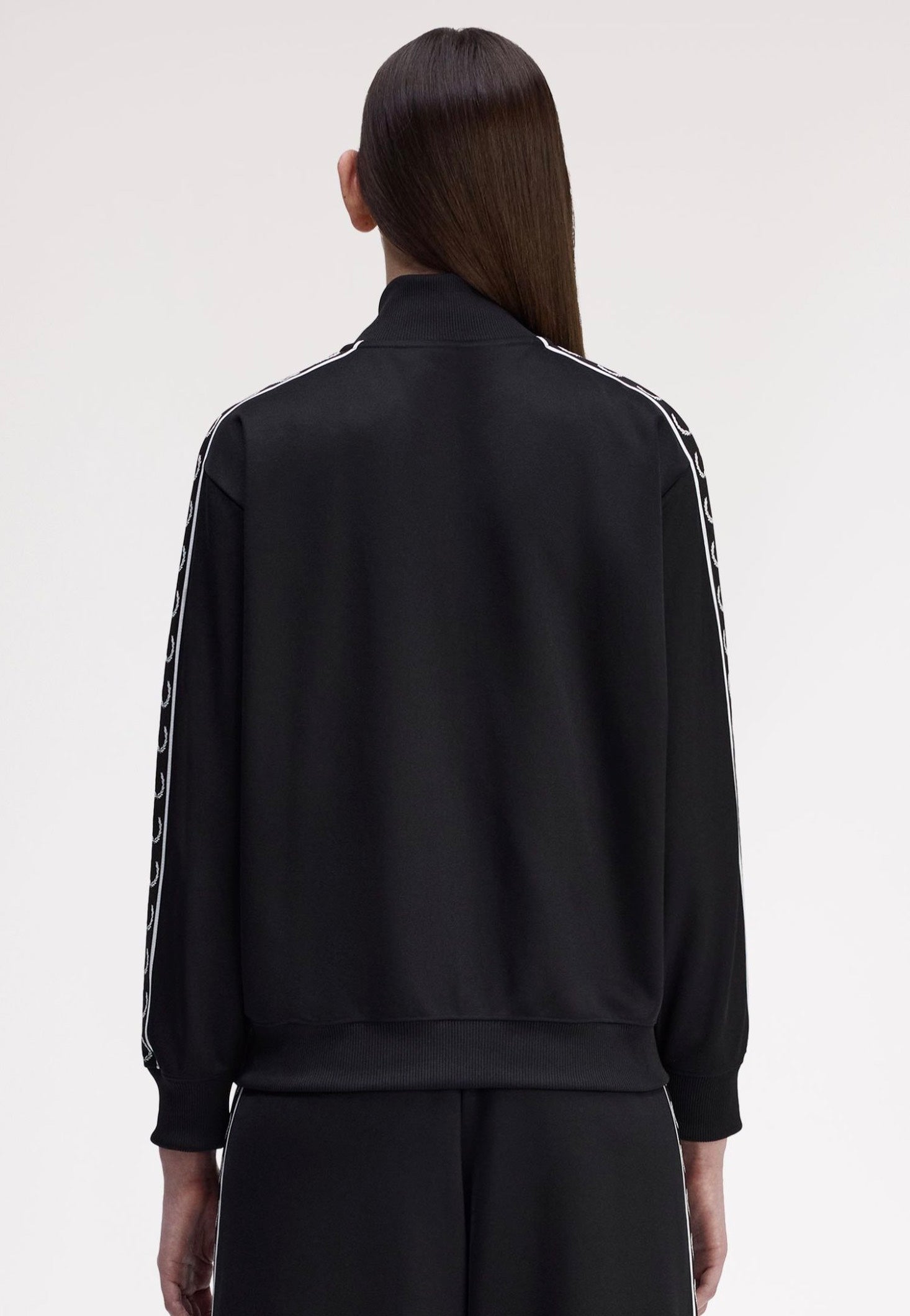 Fred Perry - Taped Track Black - Casaco de Treino | Impericon