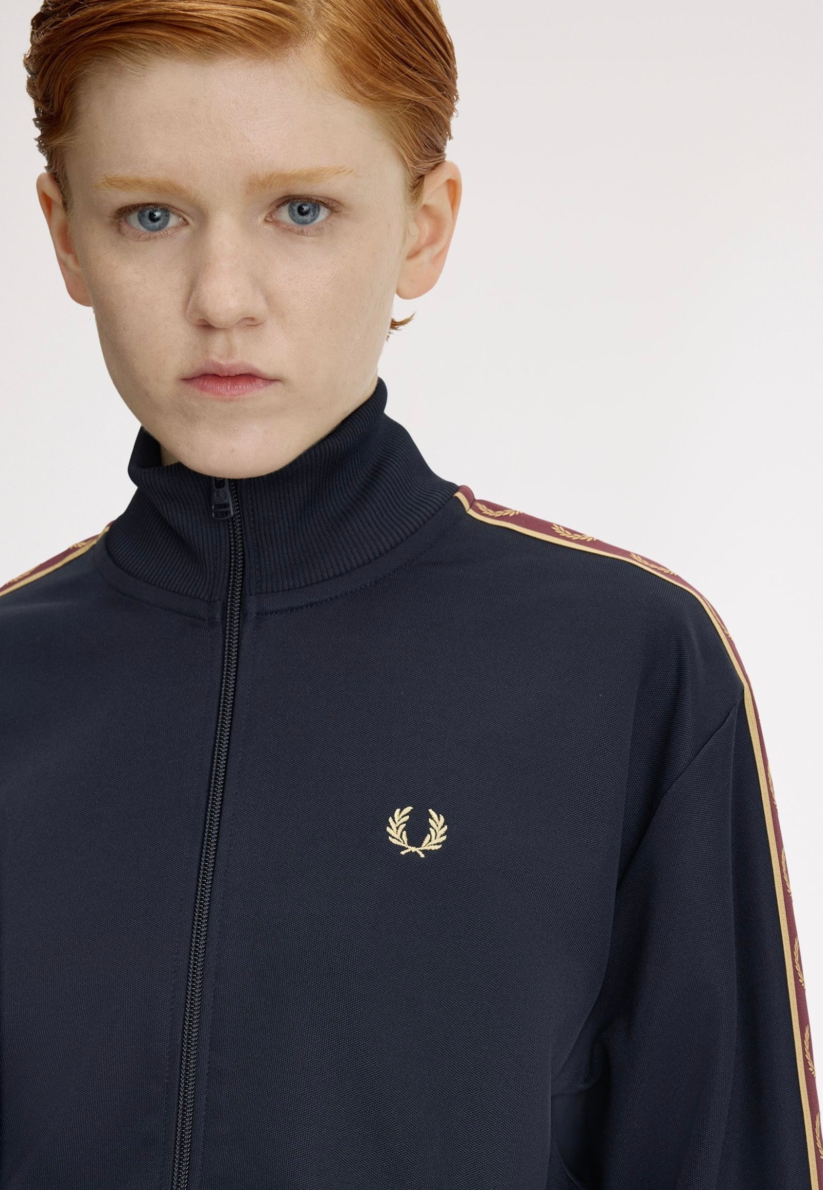 Fred Perry - Taped Navy - Track Jacket | Women-Image