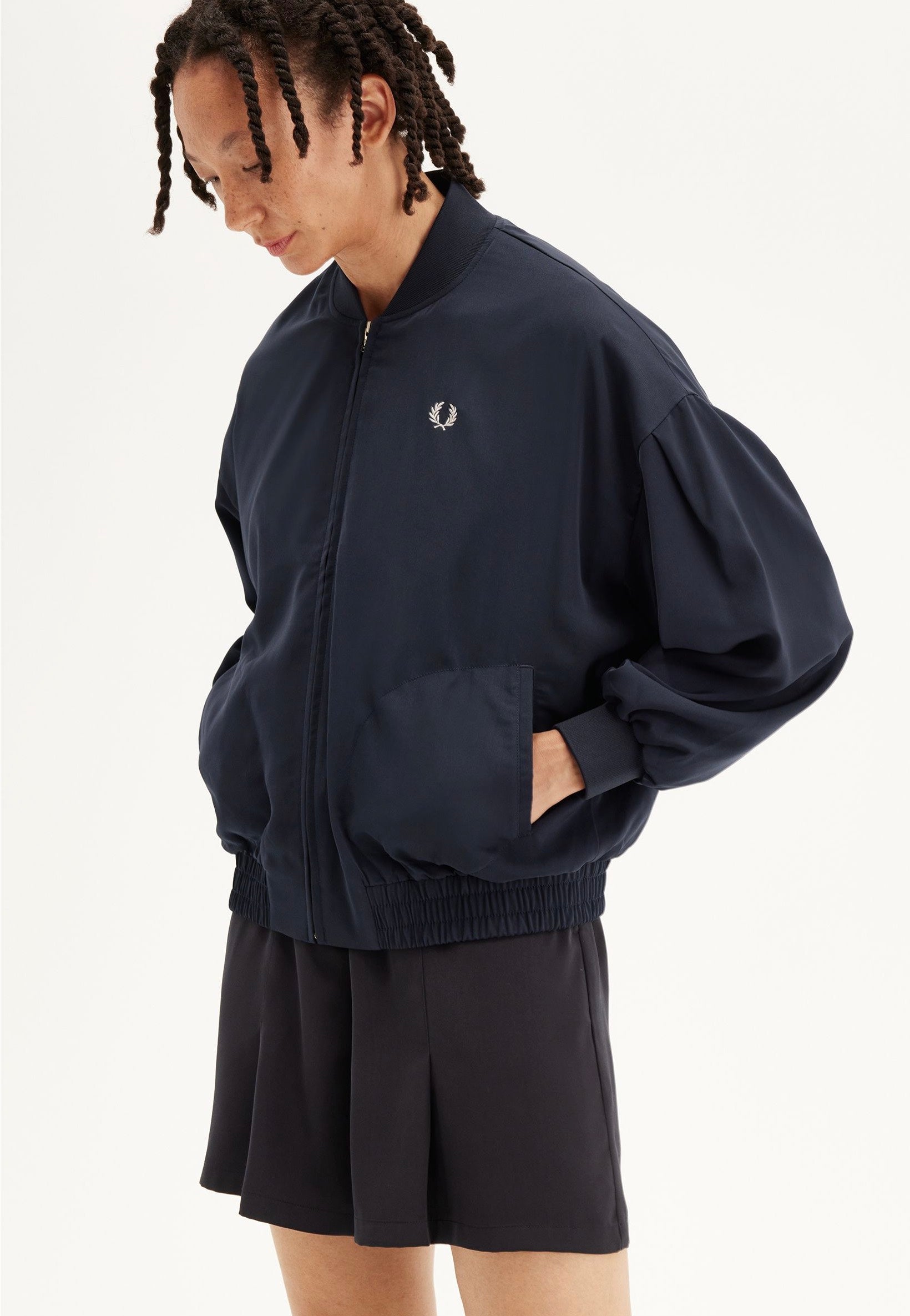 Fred Perry - Tennis Bomber Navy - Jacket | Women-Image