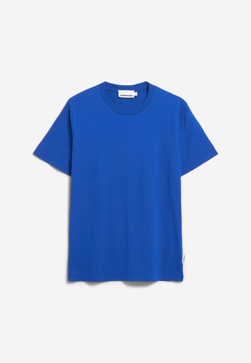 Armedangels - Jaames Dynamo Blue - T-Shirt | Men-Image