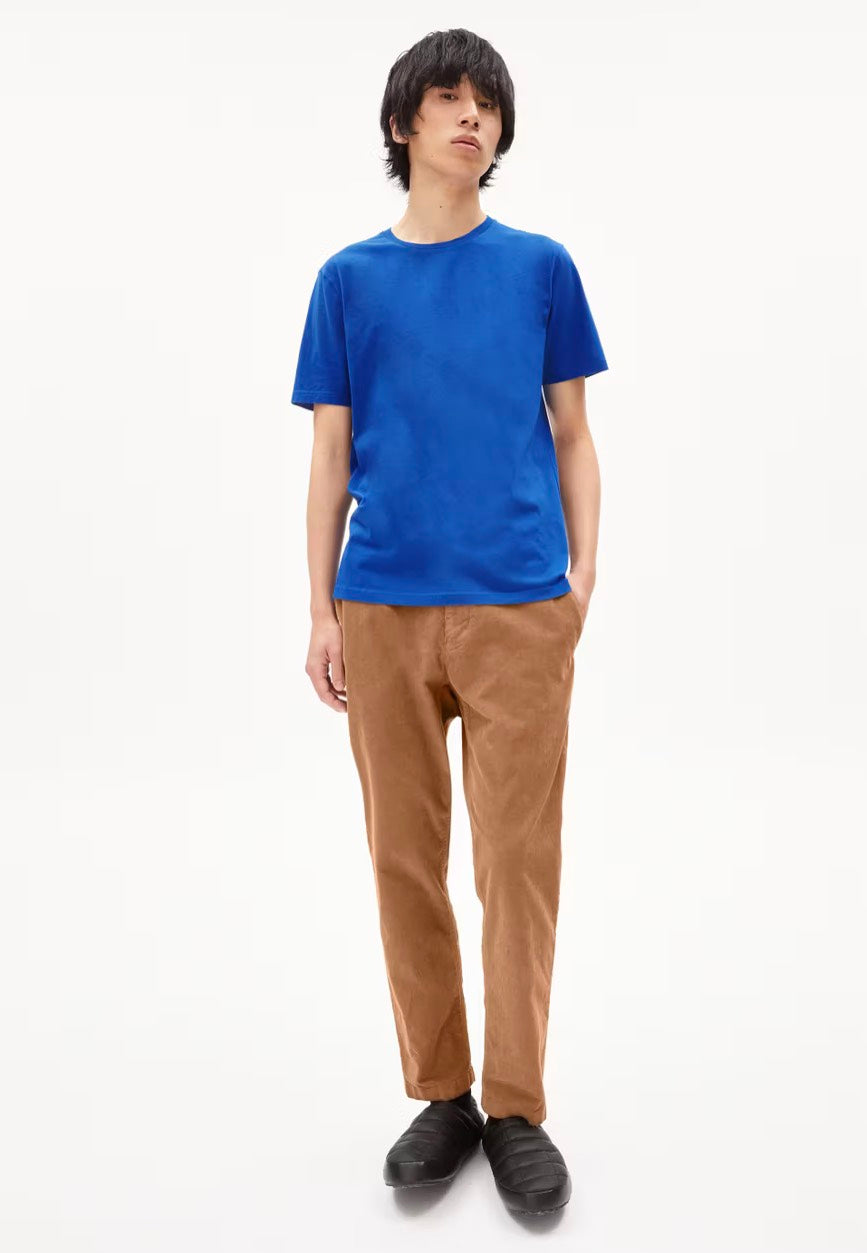 Armedangels - Jaames Dynamo Blue - T-Shirt | Men-Image