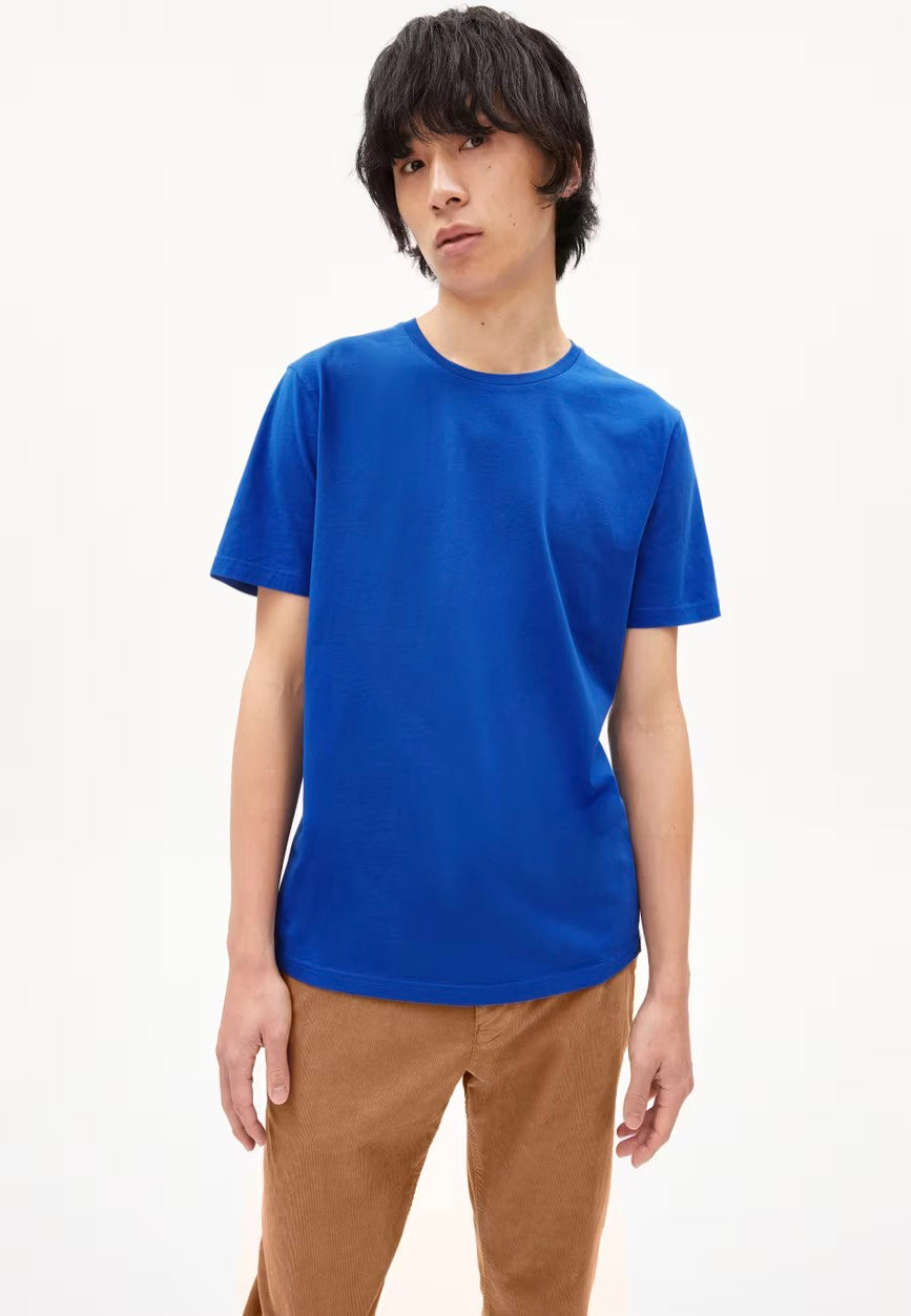 Armedangels - Jaames Dynamo Blue - T-Shirt | Men-Image