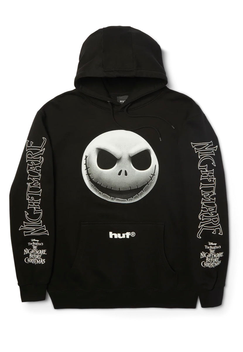 HUF x The Nightmare Before Christmas - Jack Skellington Black - Hoodie | Men-Image