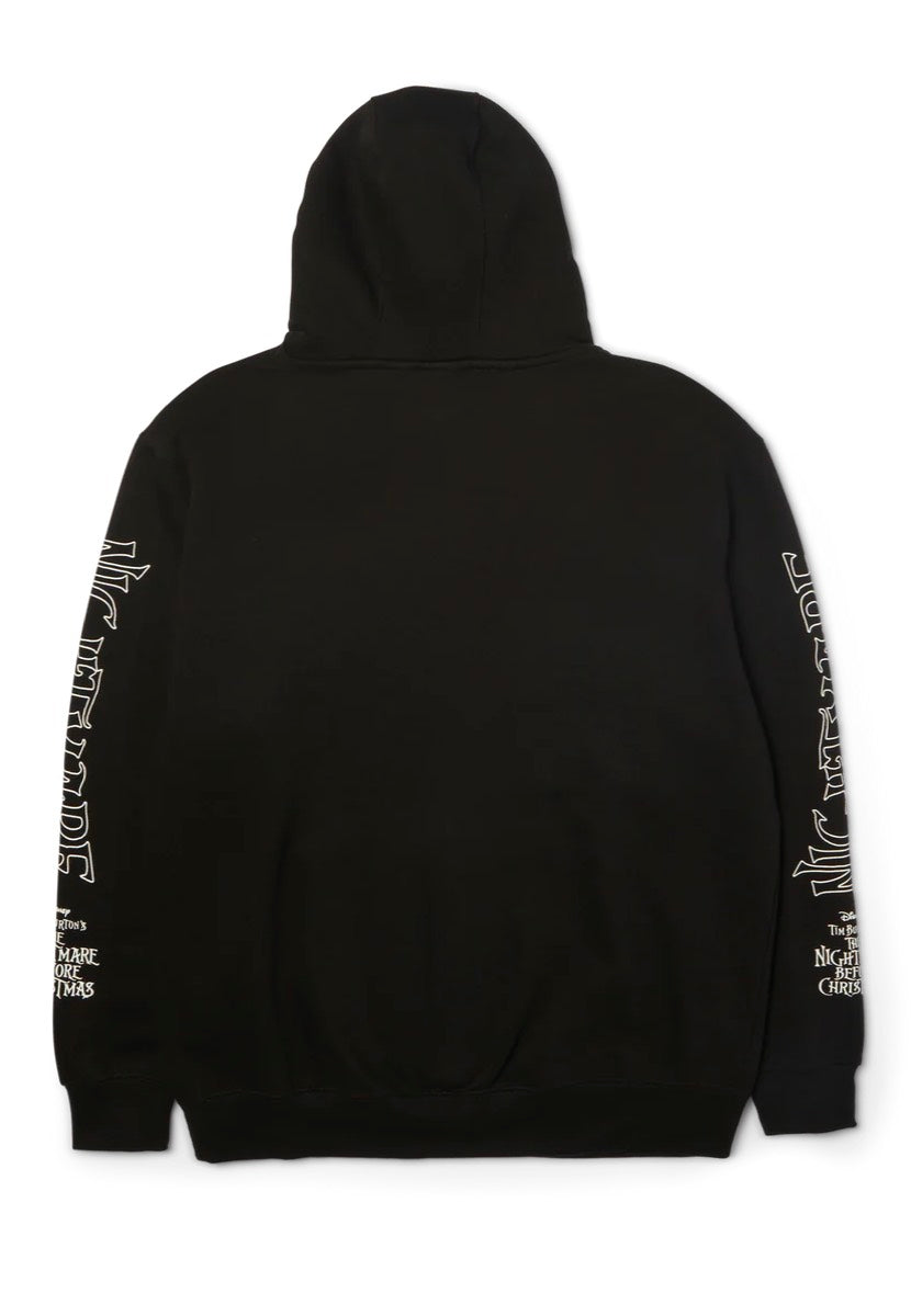 HUF x The Nightmare Before Christmas - Jack Skellington Black - Hoodie | Men-Image