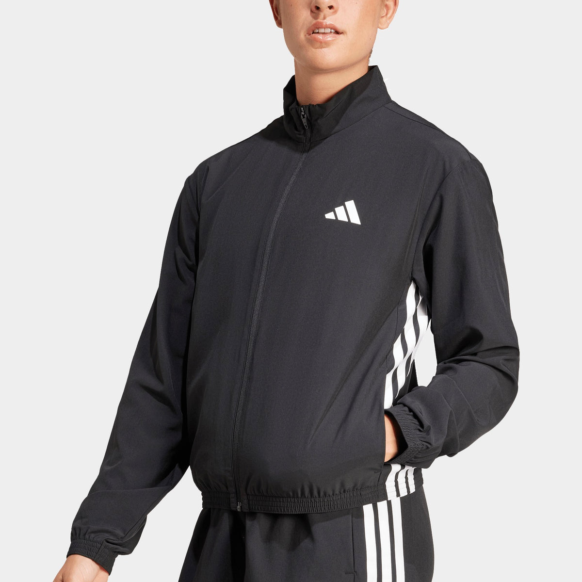 Adidas WE 3S Woven Black/White - Track Jacket | Impericon