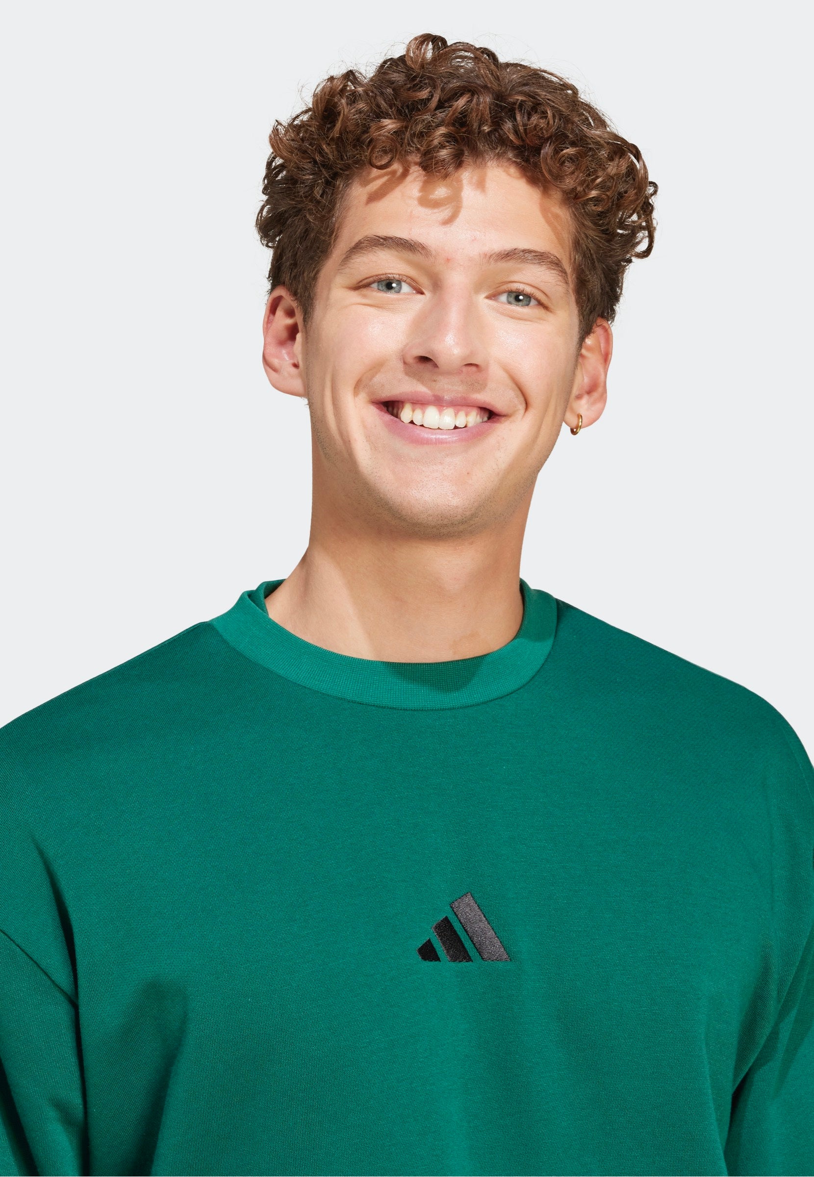 Adidas - M Feelcozy Swt Cgreen/Black - Longsleeve | Men-Image