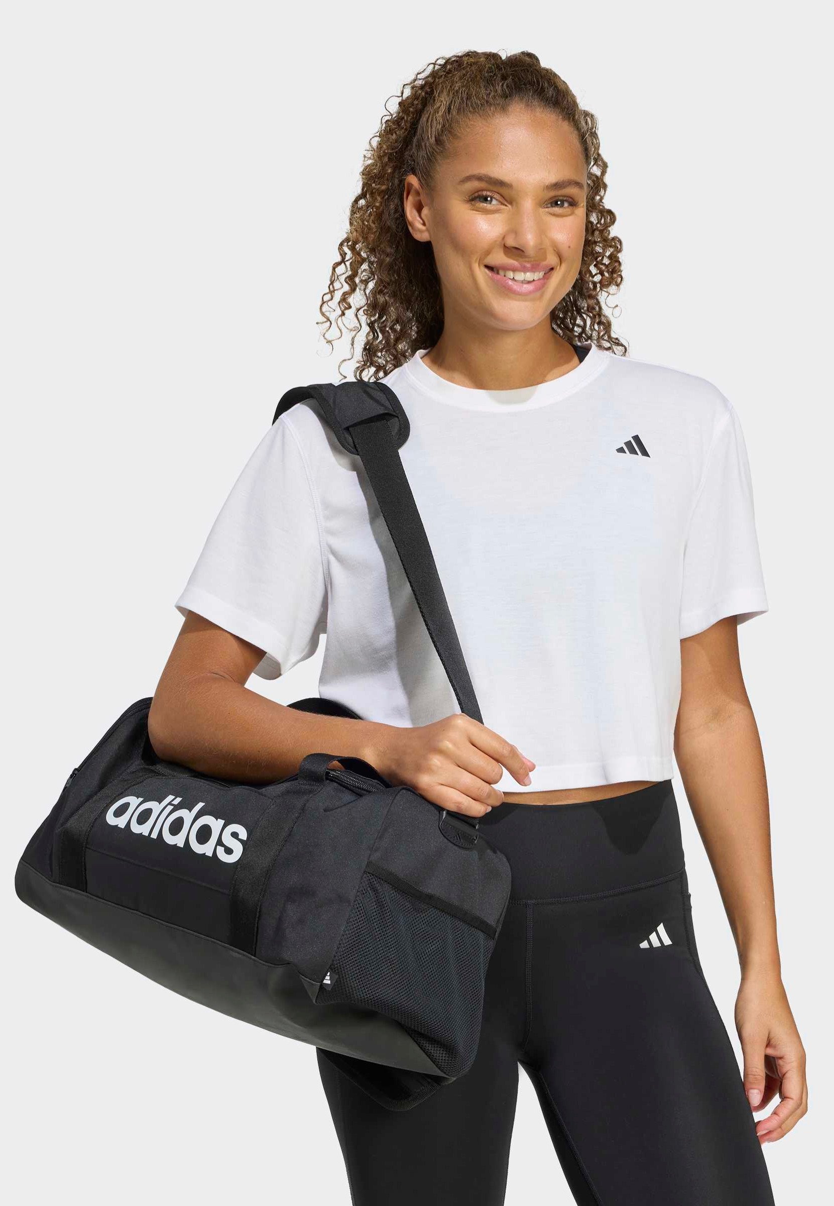 Adidas - Linear Duffel S Black/Black/White - Dufflebag | Men-Image