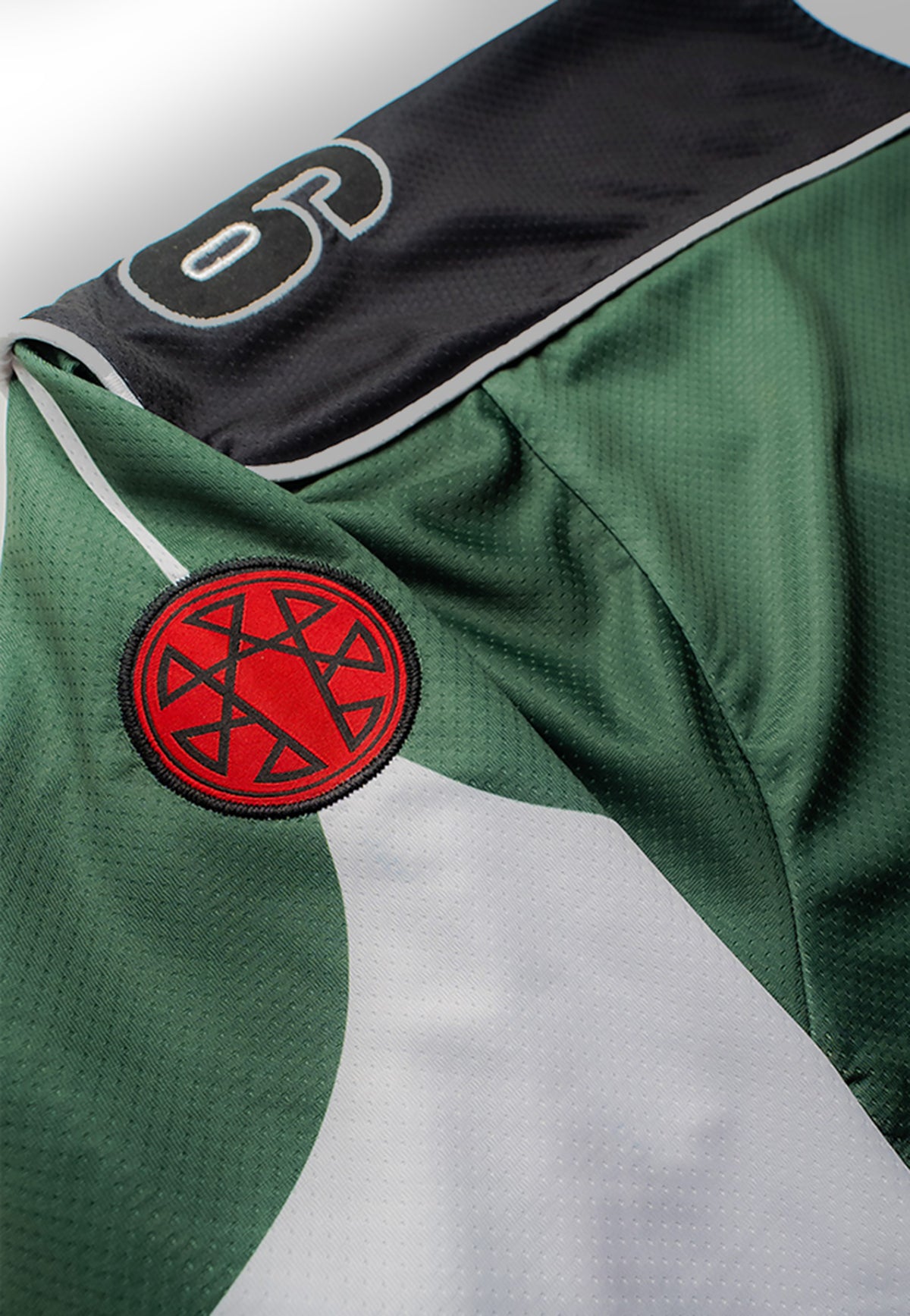 MaskOff Apparel x Angelmaker ANGELMAKER Performance Green Hockey Jersey | Men-Image