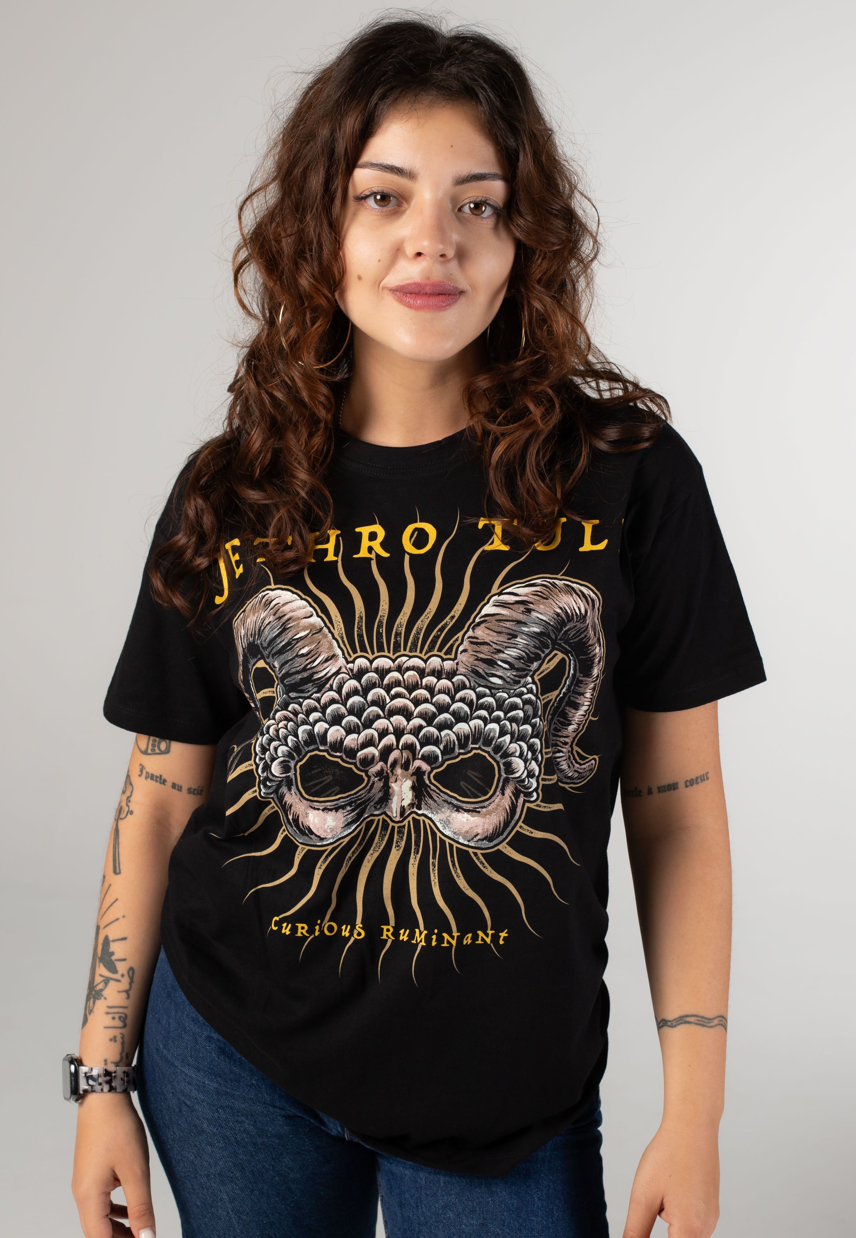 Jethro Tull - European Tourshirt 2025 – Curious Ruminant - T-Shirt | Women-Image