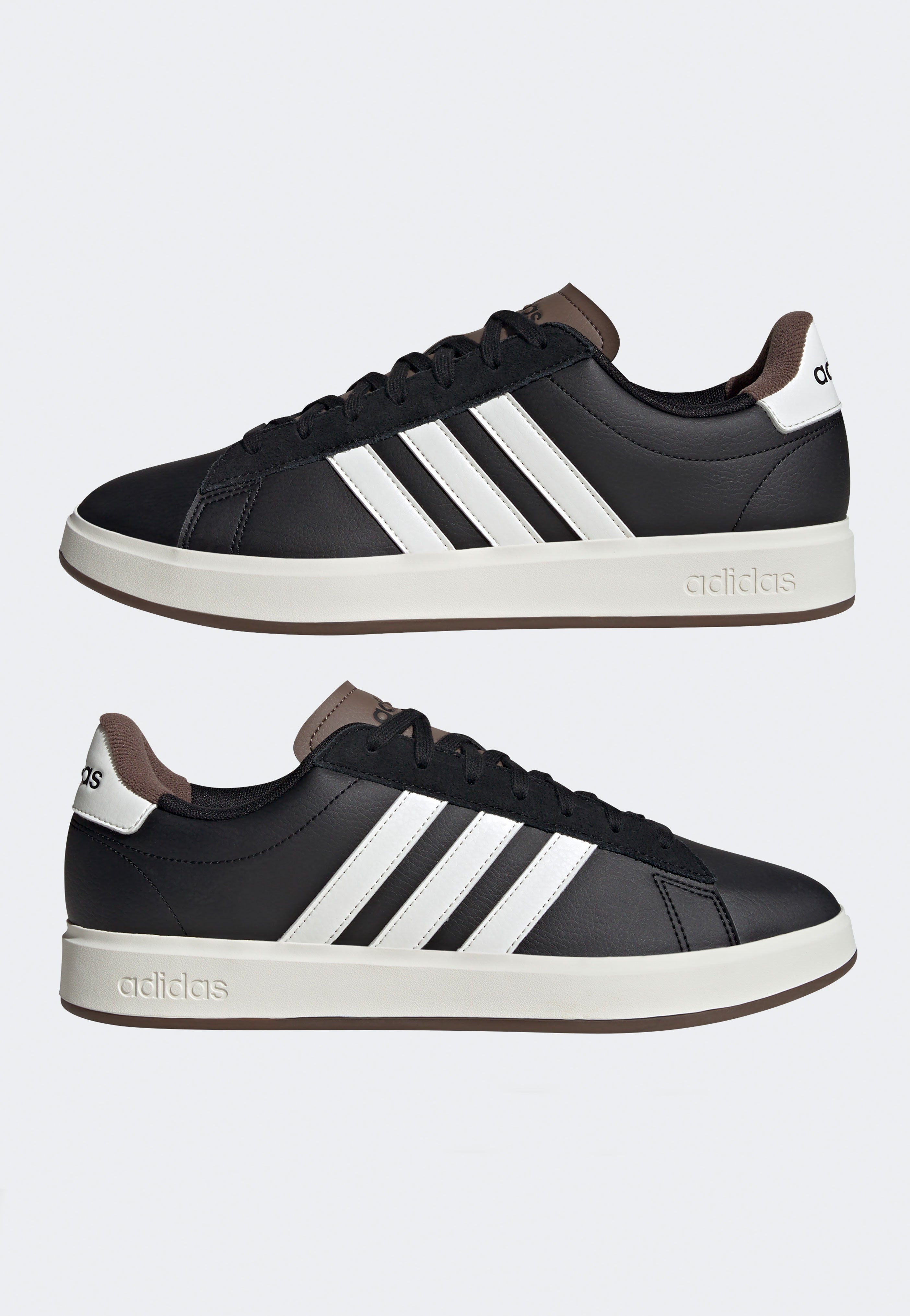 Adidas - Grand Court 2.0 Cblack/Owhite/Earstr - Shoes | Men-Image