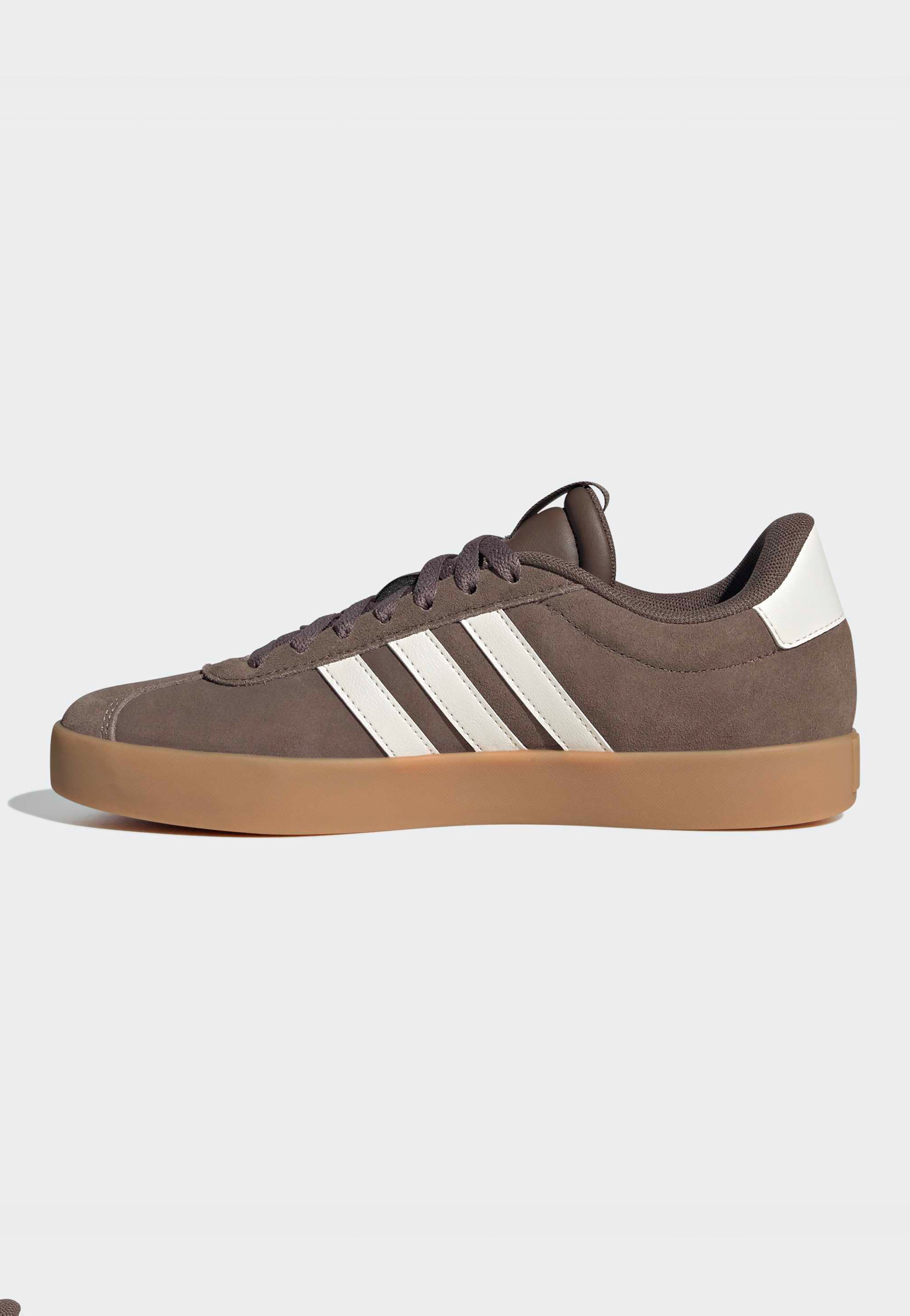 Adidas - VL Court 3.0 Earstr/Cwhite/Gum3 - Girl Shoes | Women-Image