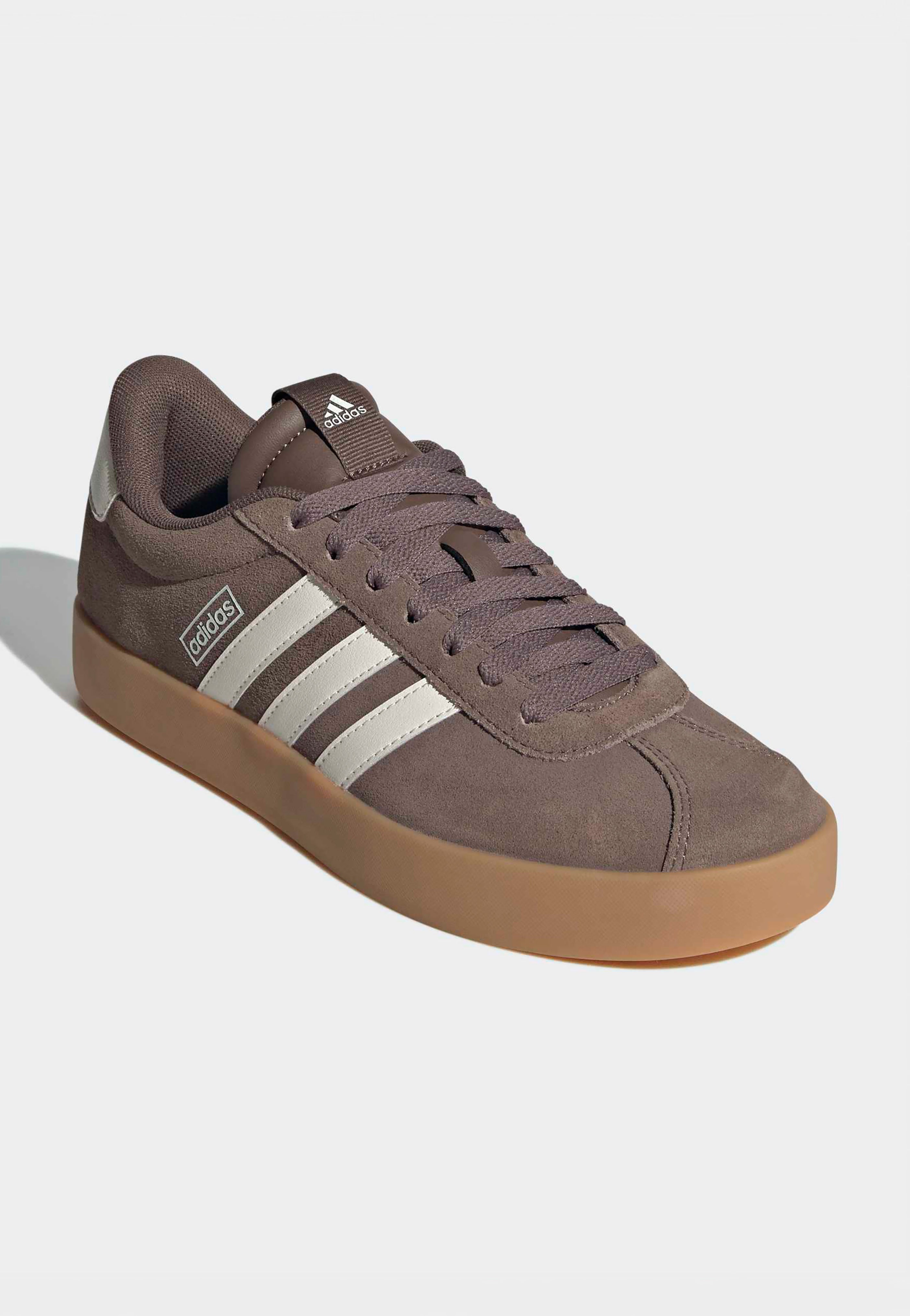 Adidas - VL Court 3.0 Earstr/Cwhite/Gum3 - Girl Shoes | Women-Image