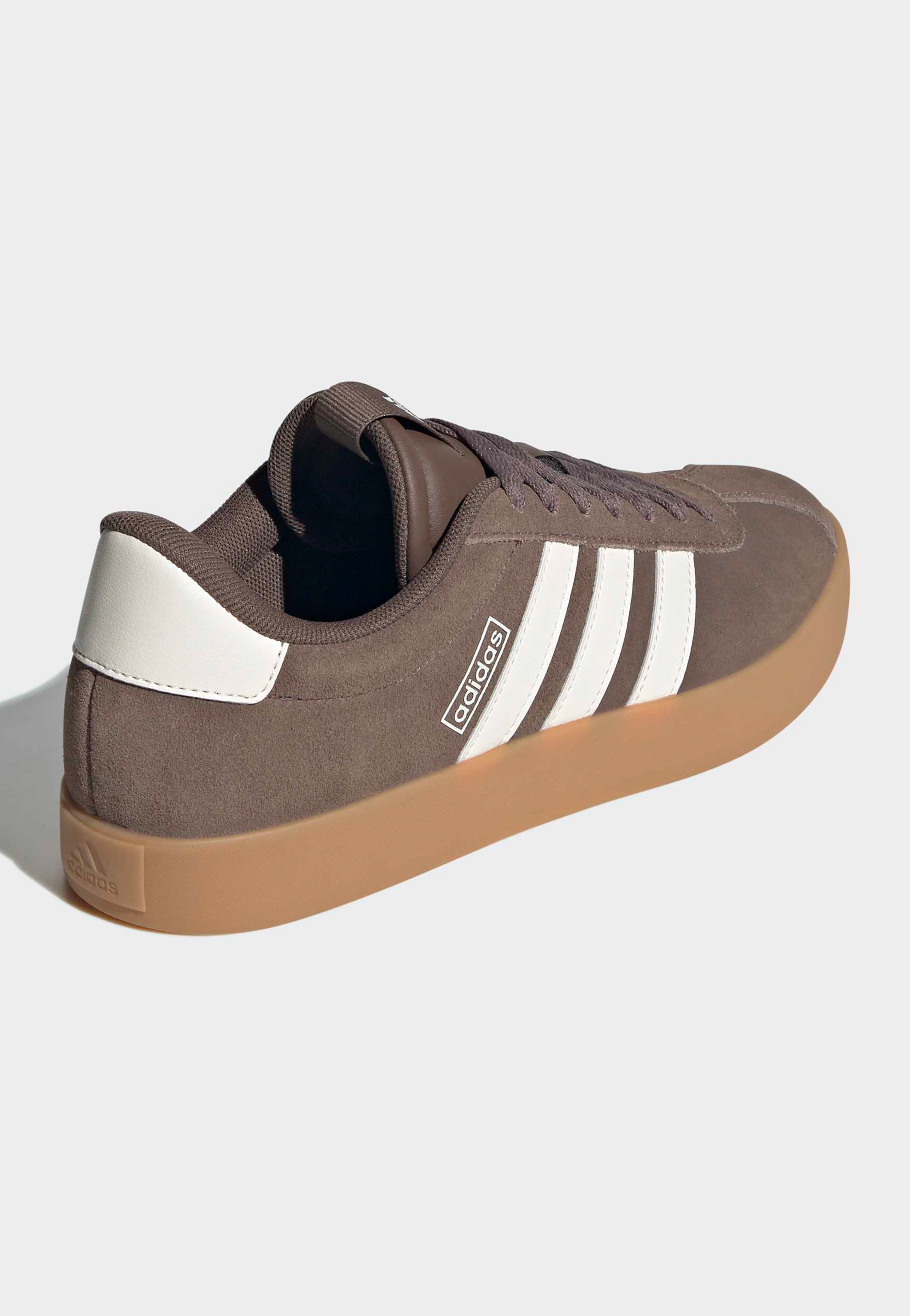 Adidas - VL Court 3.0 Earstr/Cwhite/Gum3 - Girl Shoes | Women-Image