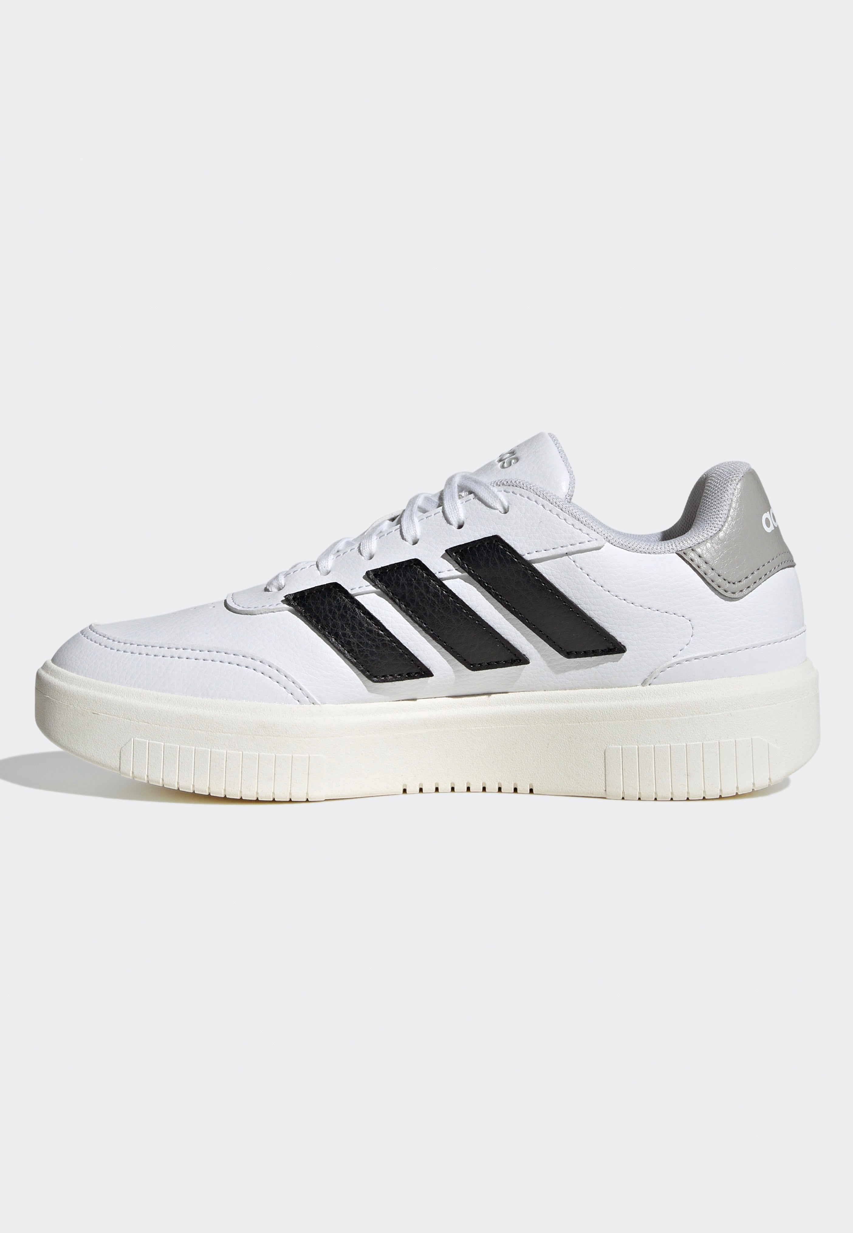 Adidas - Courtblock Bold Ftwwht/Cblack/Gretwo - Girl Shoes | Women-Image