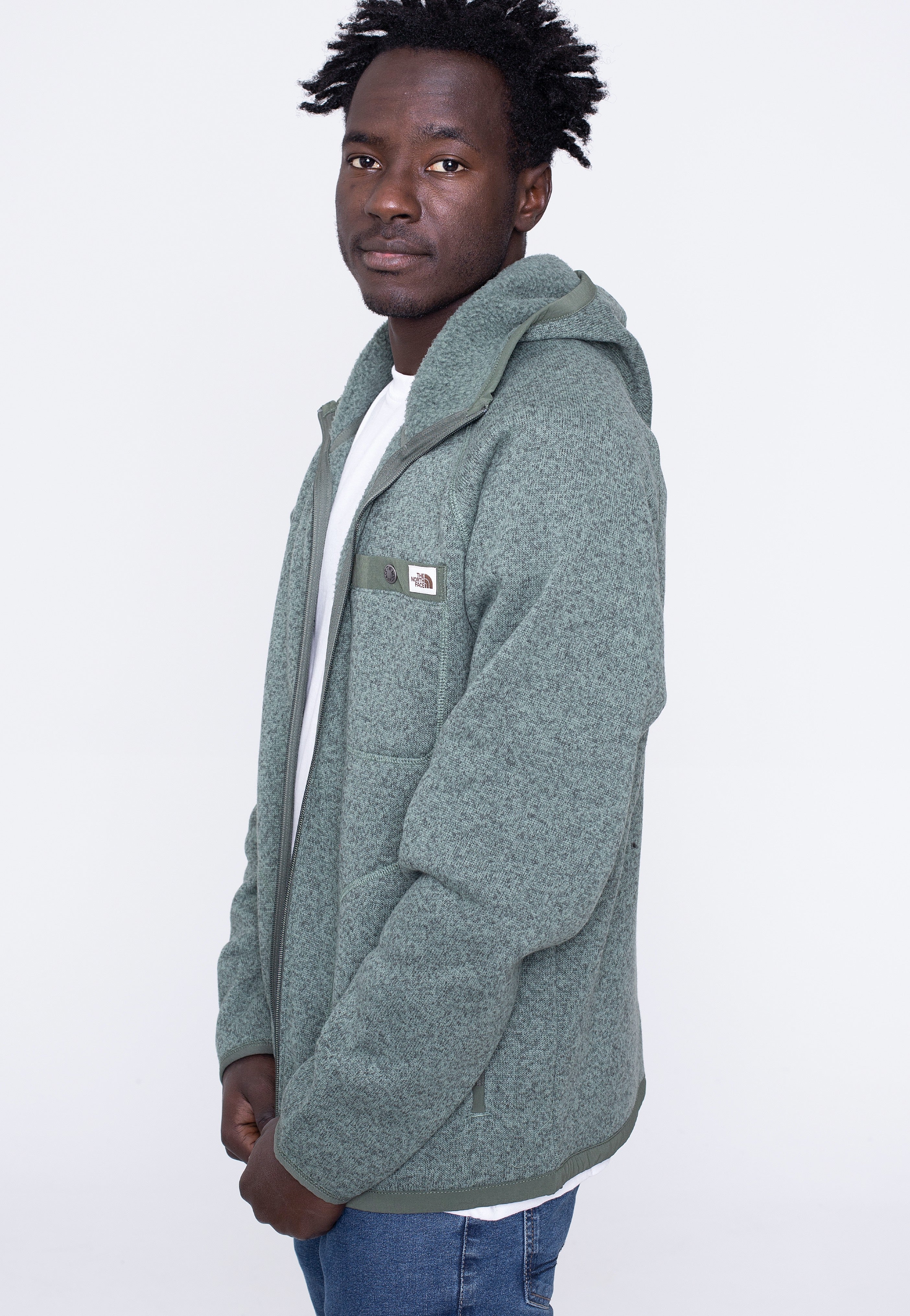 The North Face - Gordon Lyons Laurel Wreath Green Heather/Thyme - Zipper | Men-Image