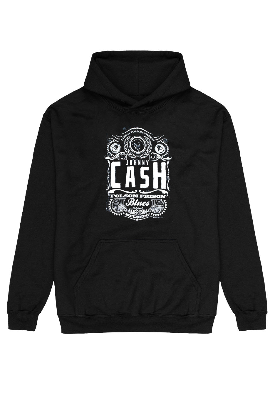Johnny Cash - Folsom Prison - Hoodie | Neutral-Image