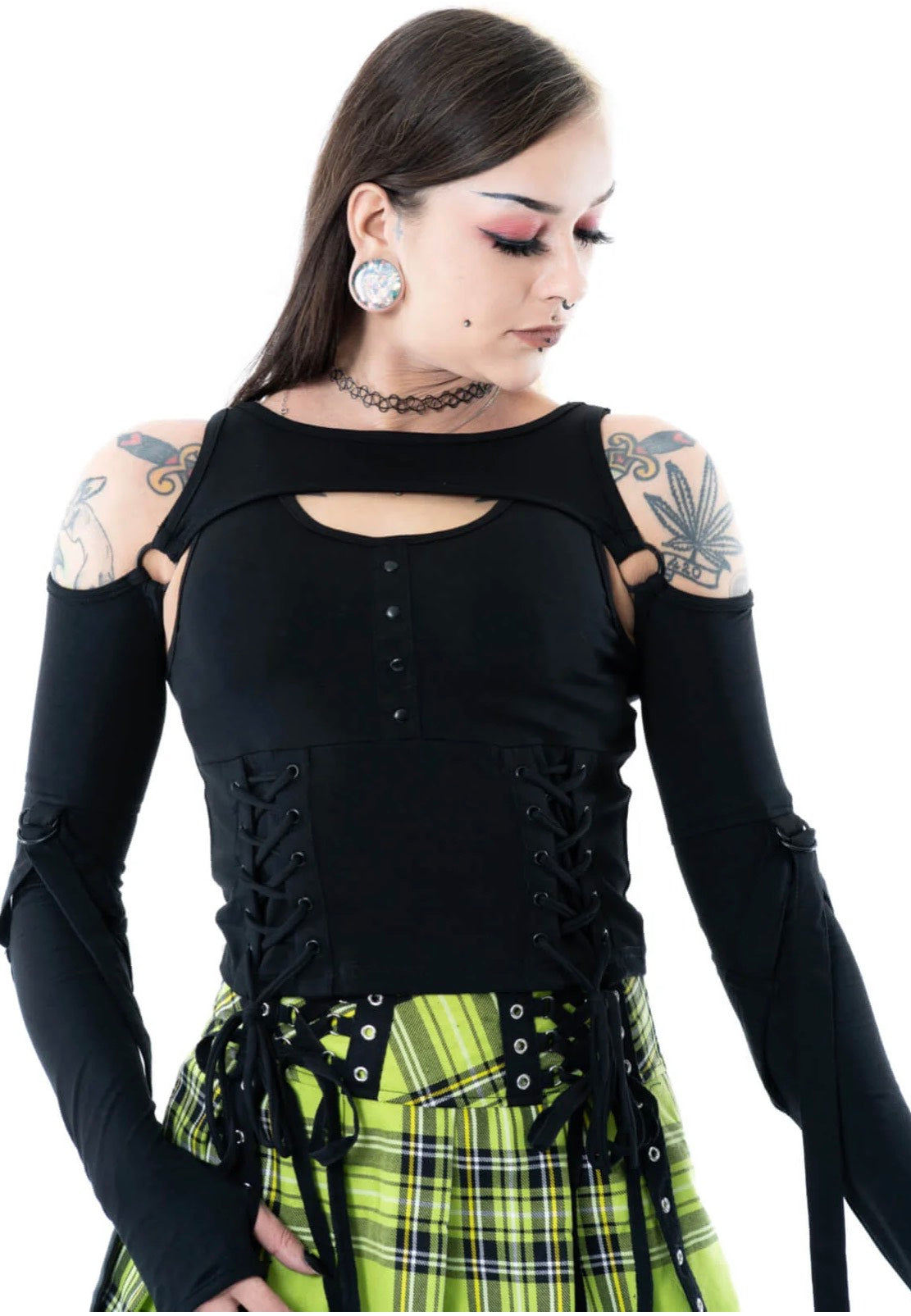 Chemical Black - Jorie Black - Top | Women-Image