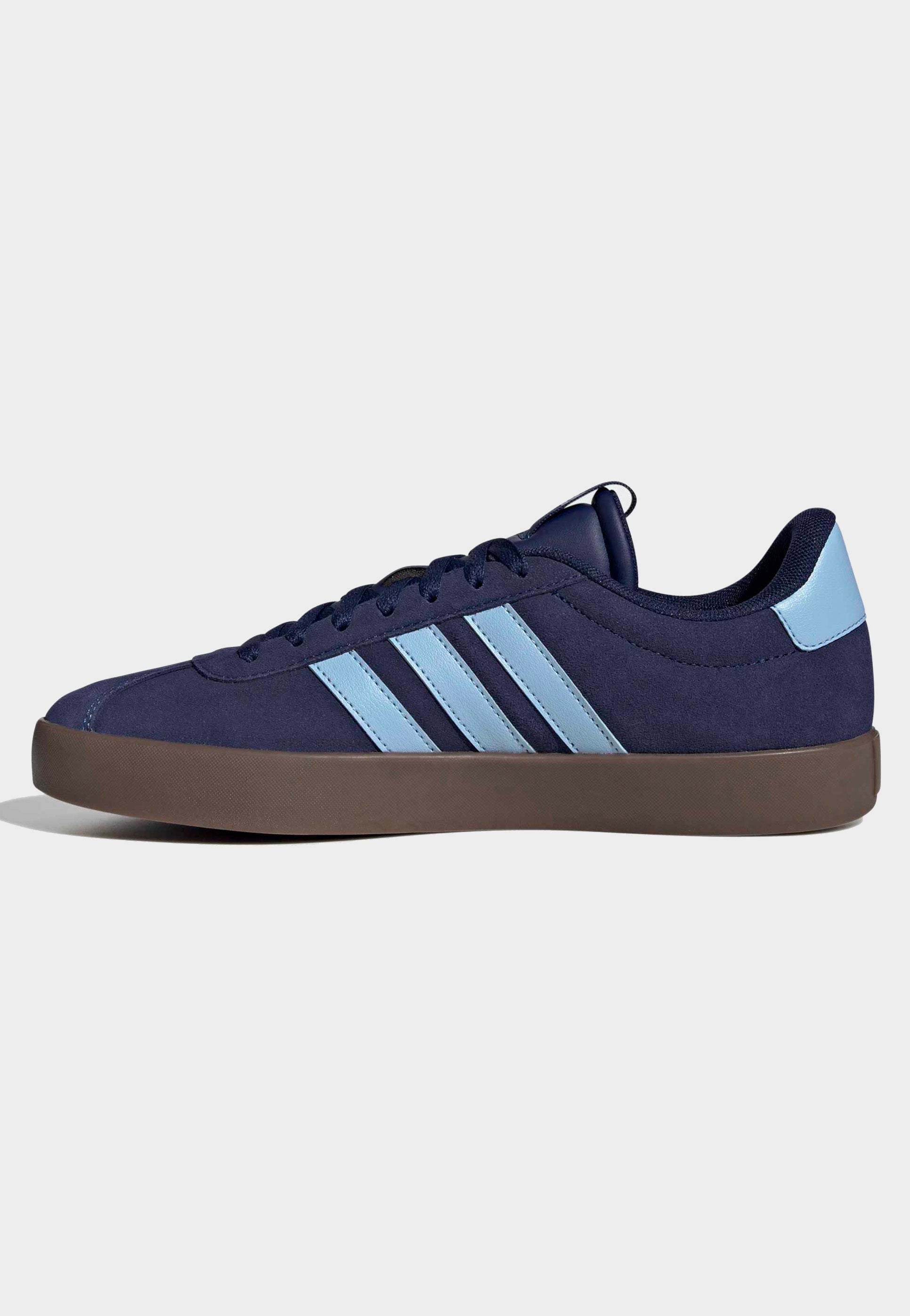 Adidas VL Court 3.0 Dark Blue/Clear Sky/Gold Met Kengät | Men-Image