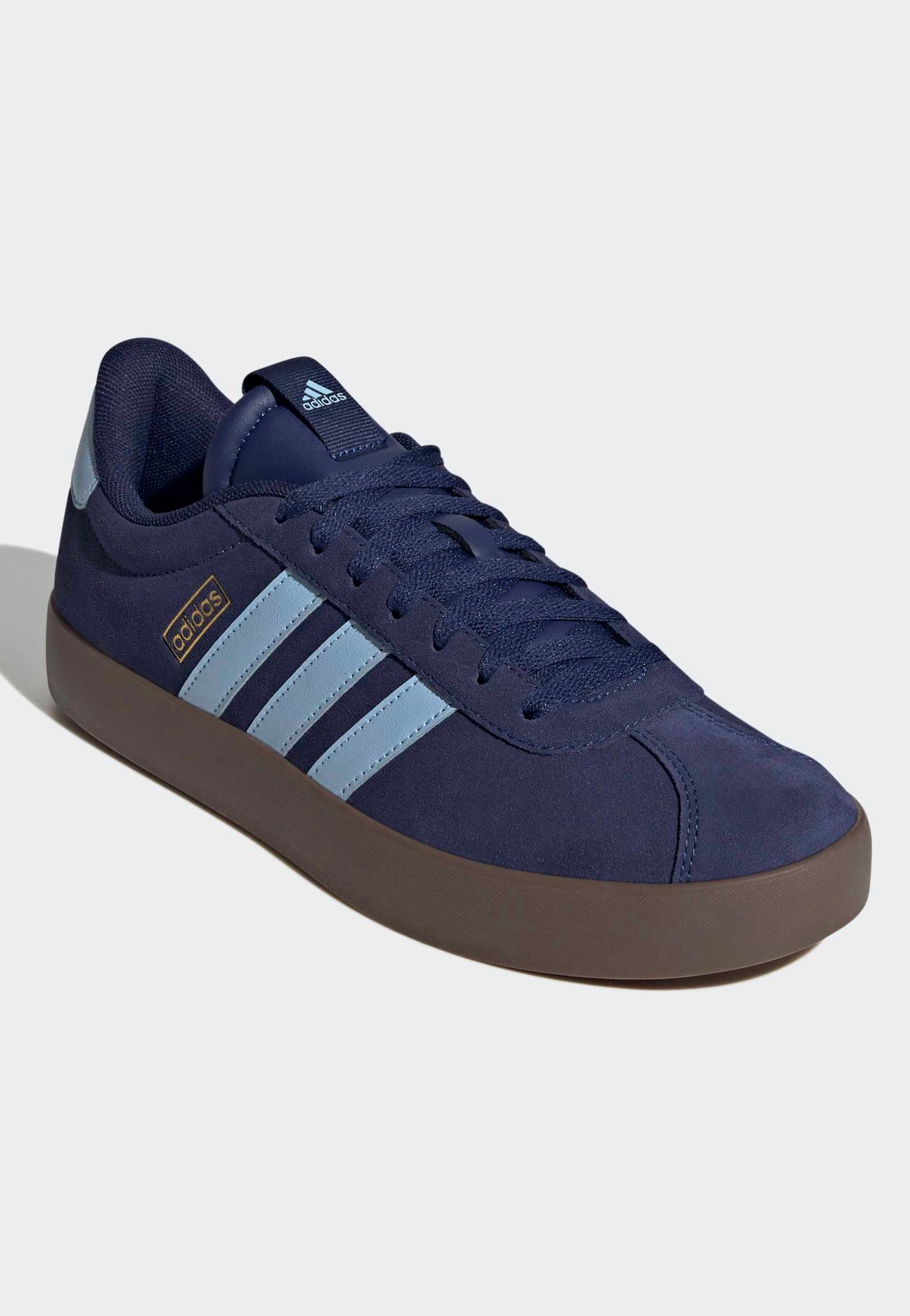 Adidas VL Court 3.0 Dark Blue/Clear Sky/Gold Met Kengät | Men-Image