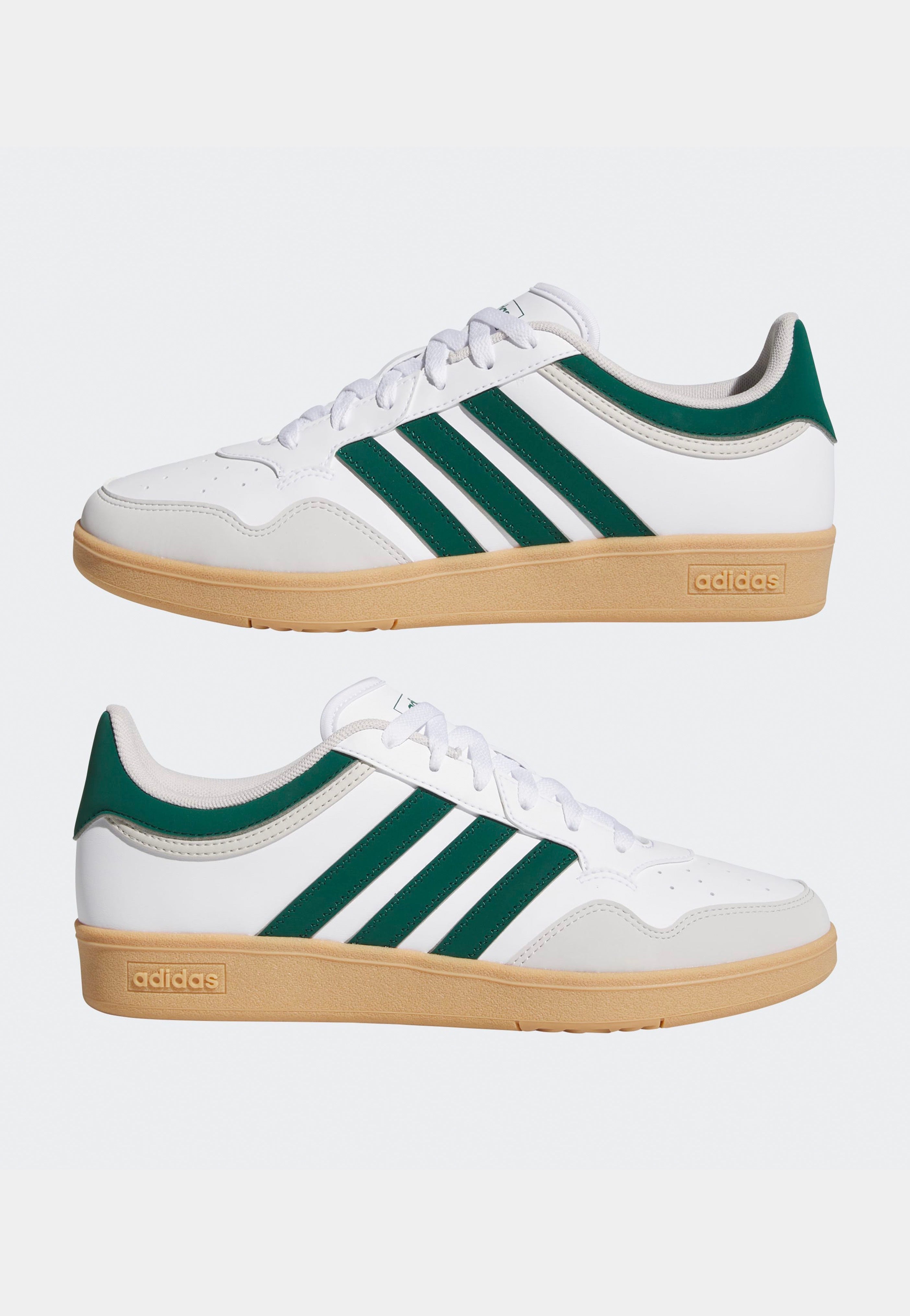Adidas - Hoops 4.0 Ftwwht/Cgreen/Gum3 - Shoes | Men-Image
