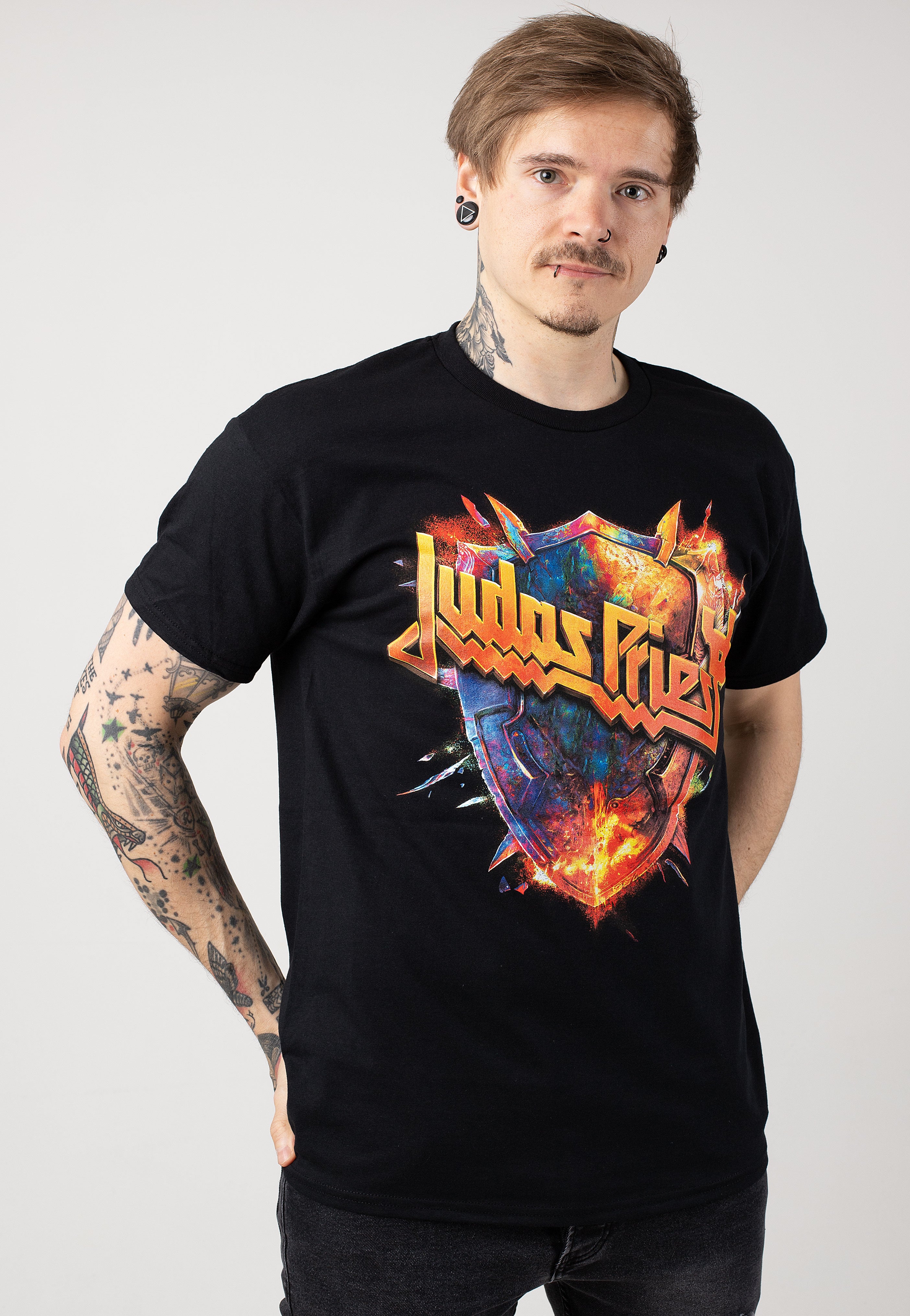 Judas Priest Invincible Shield Burst - T-Shirt | Impericon