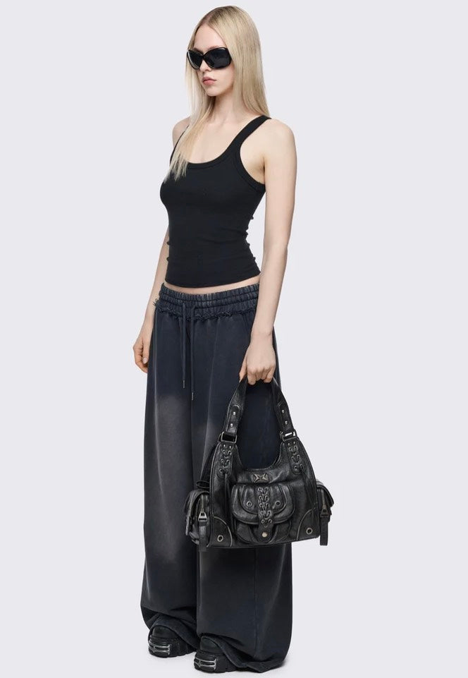 Minga London - Jules Vegan Shoulder Bag Black - Bag | Neutral-Image