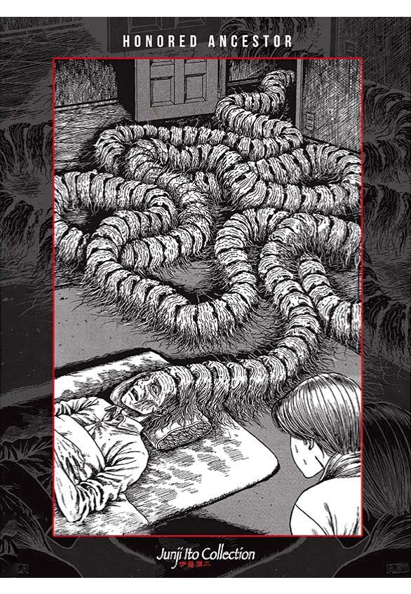 Junji Ito - Honored Ancestor - Poster | Neutral-Image