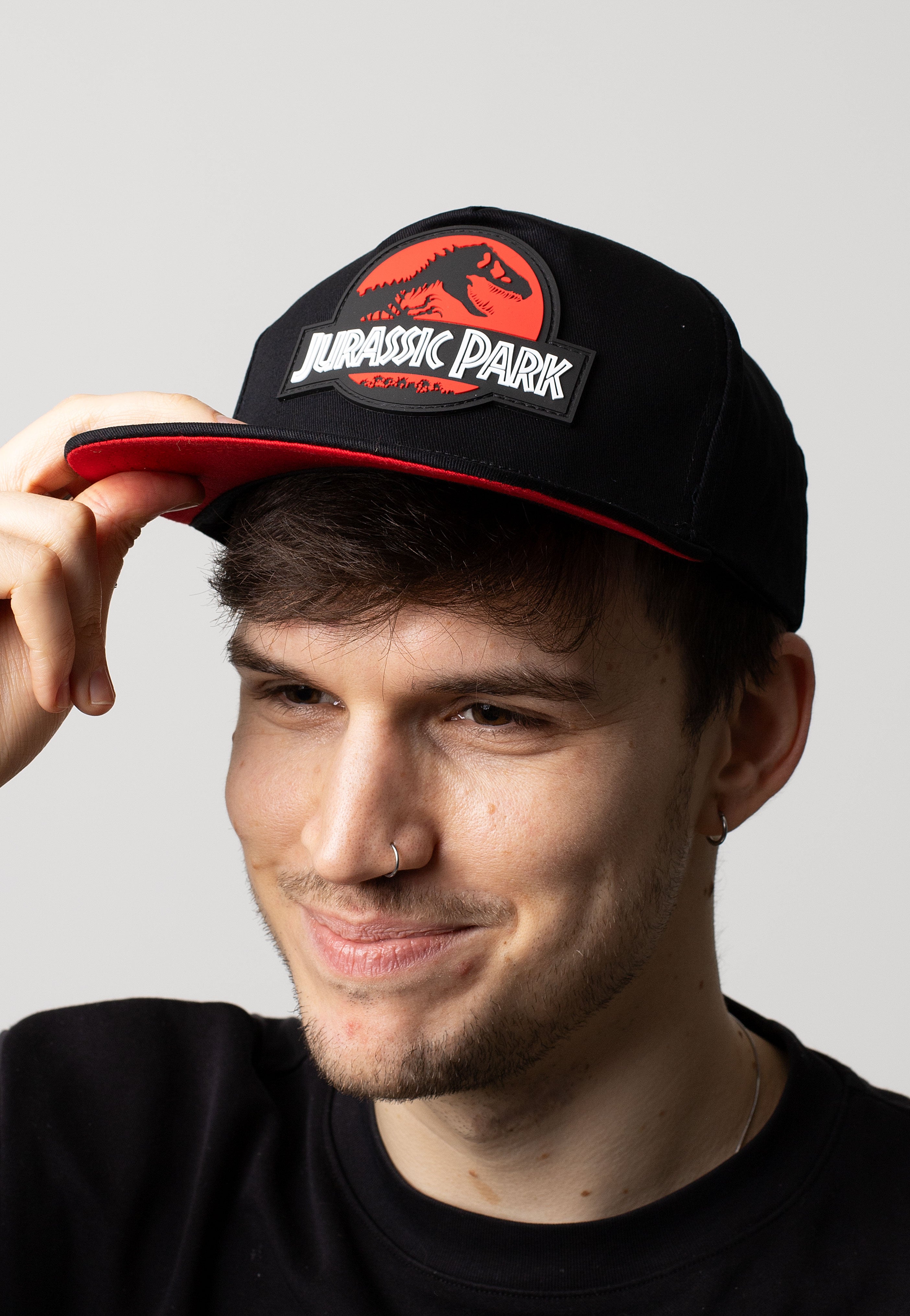 Jurassic Park - Red Logo - Cap | Neutral-Image