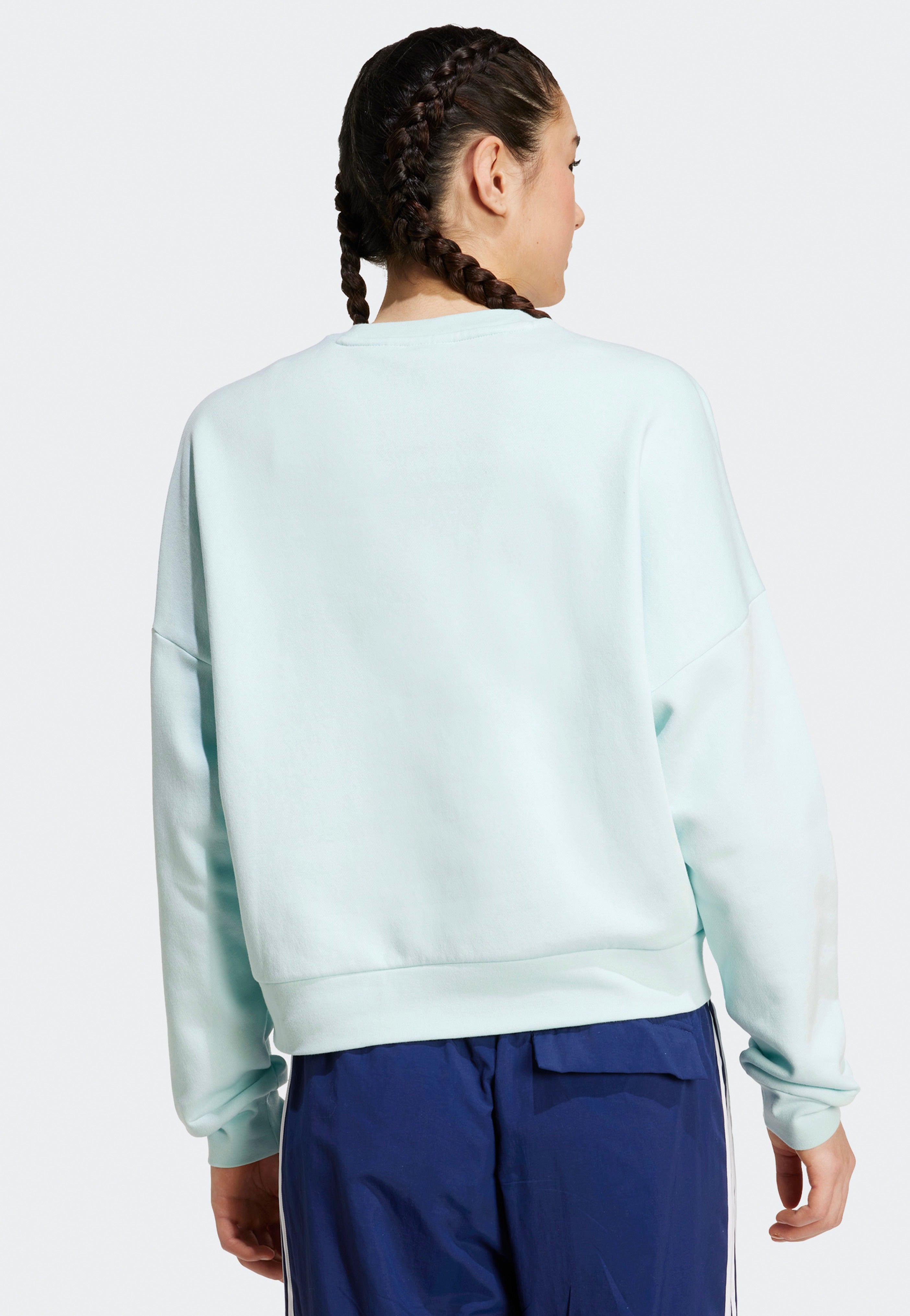 Adidas - Essentials Small Logo Feelcozy Halmin/White - Sweater | Women-Image