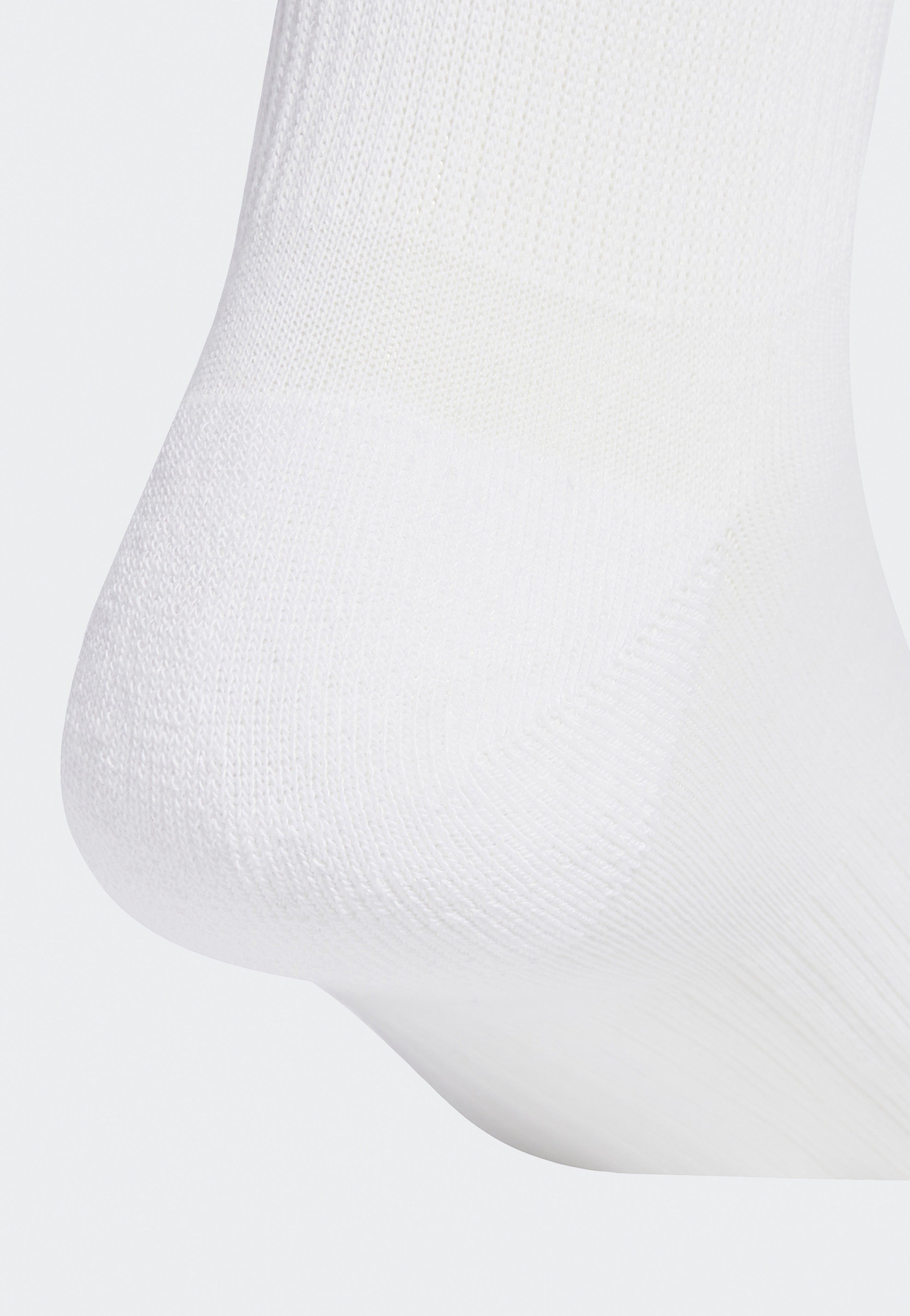 Adidas - Logo Pack Of 3 White/Olistr/Warsan - Socks | Neutral-Image