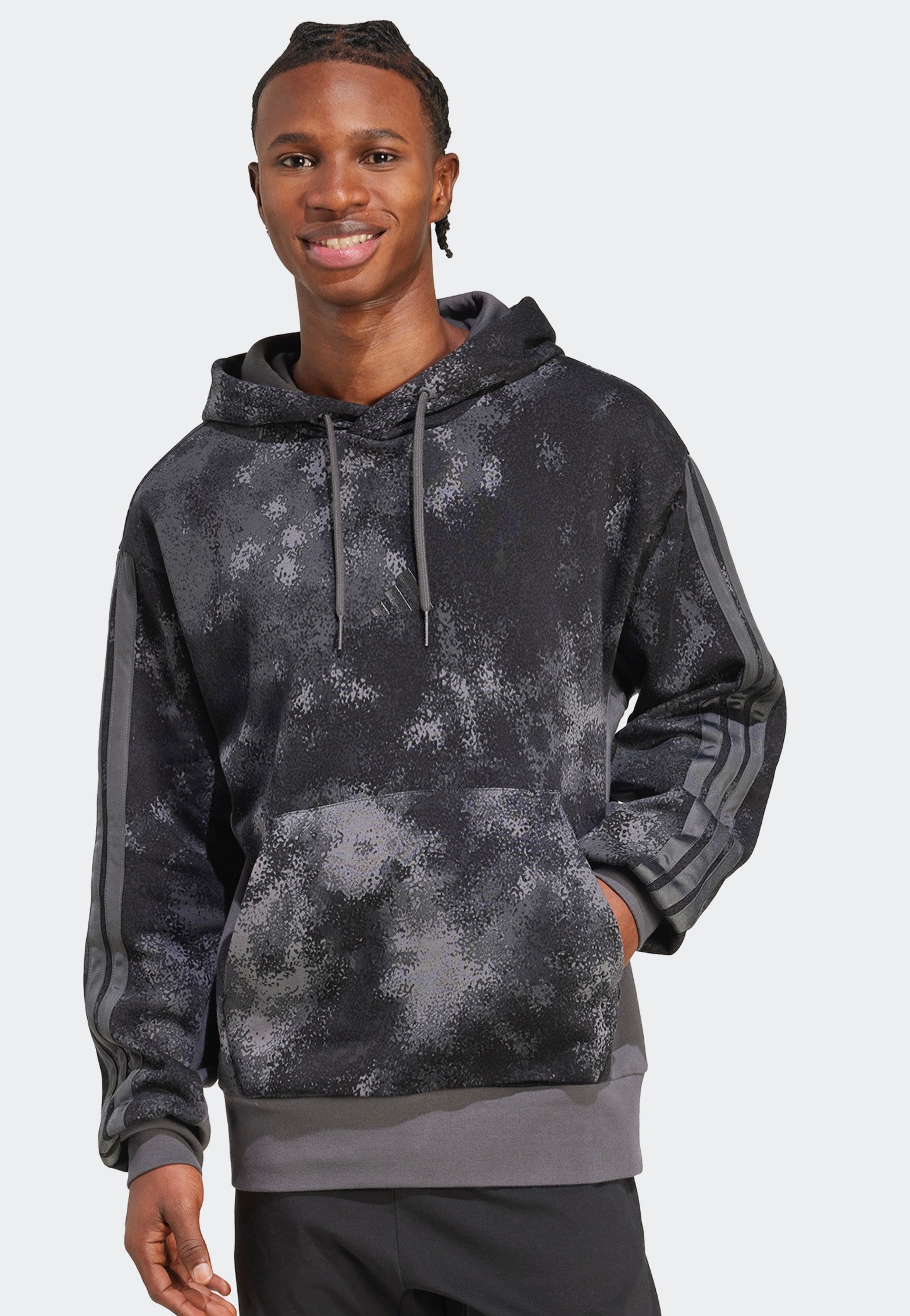 Adidas - AOP Colorblock Multco/Gresix/Gresix - Hoodie | Men-Image