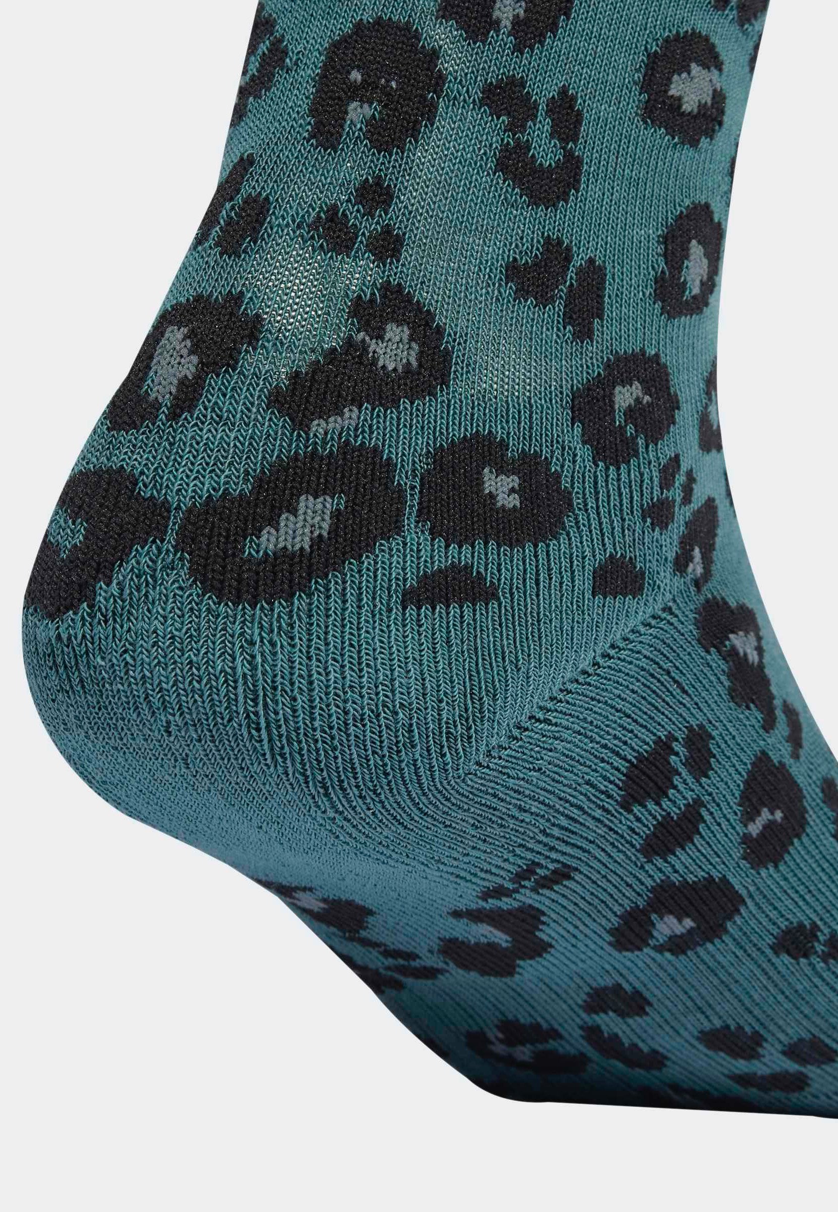 Adidas - Leopard Print Pack Of 3 Multco/Warsan/White/Multc - Socks | Neutral-Image