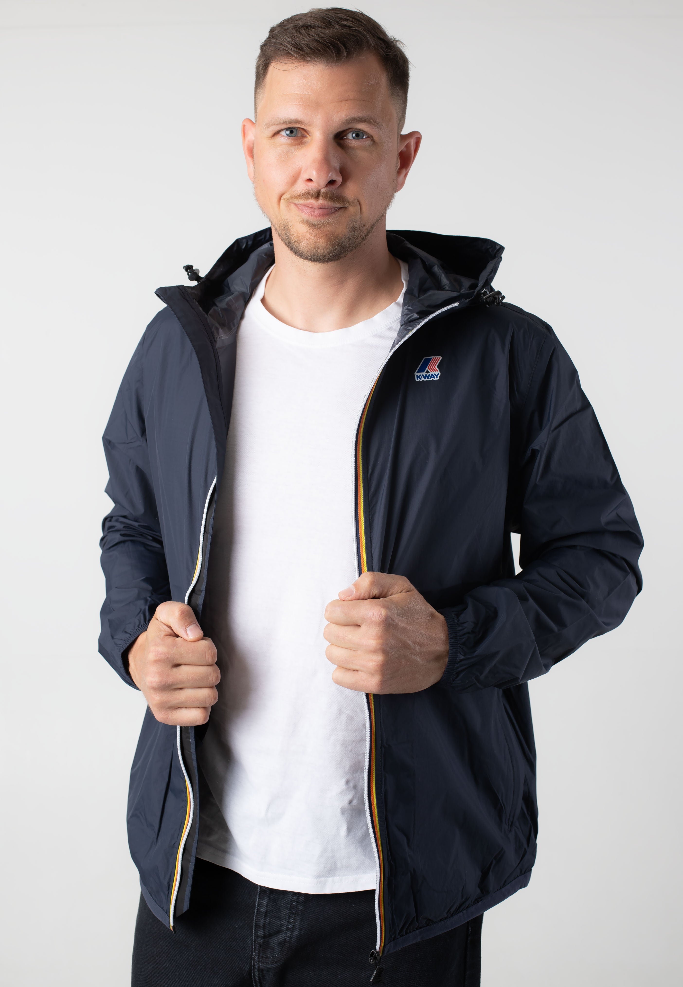 K-Way - Le Vrai Blue Depth - Windbreaker | Men-Image