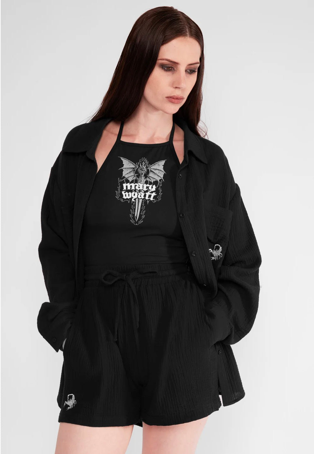 Mary Wyatt - Kali Black - Shorts | Women-Image