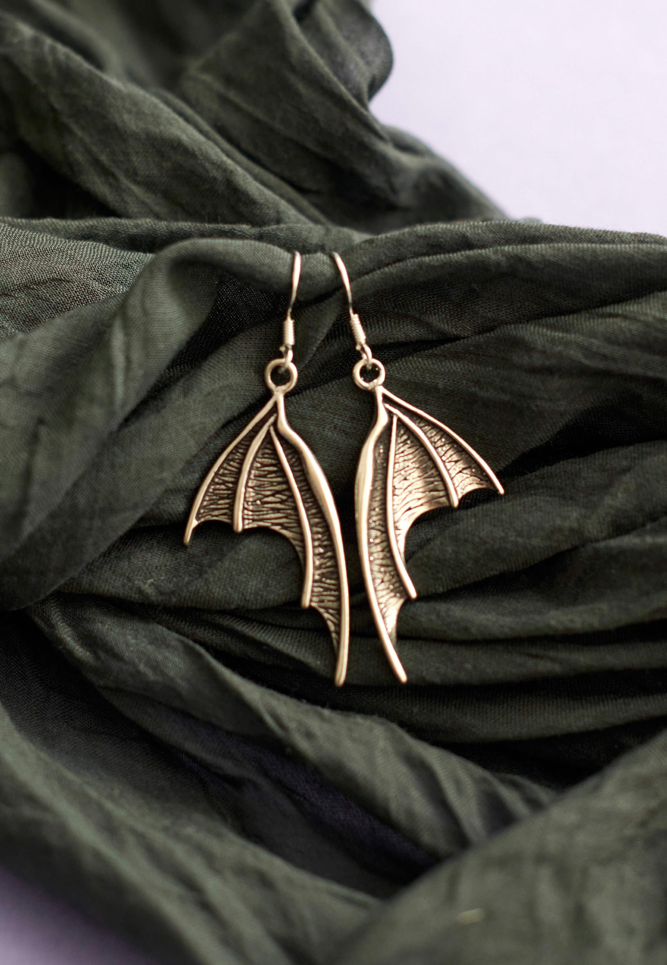 etNox - Bat Wings Silver - Earrings | Neutral-Image
